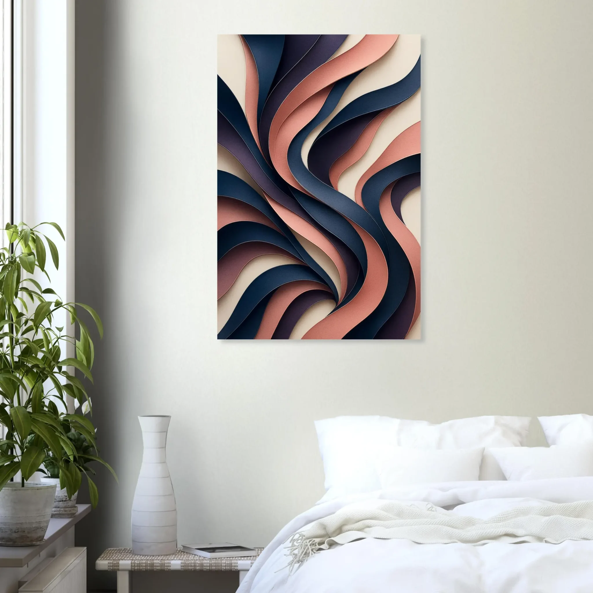 US Giclée Print Poster RIBBONS OF DUSK. Fine Art Wall Art with Archival Quality. Exclusive ColorVanta design.