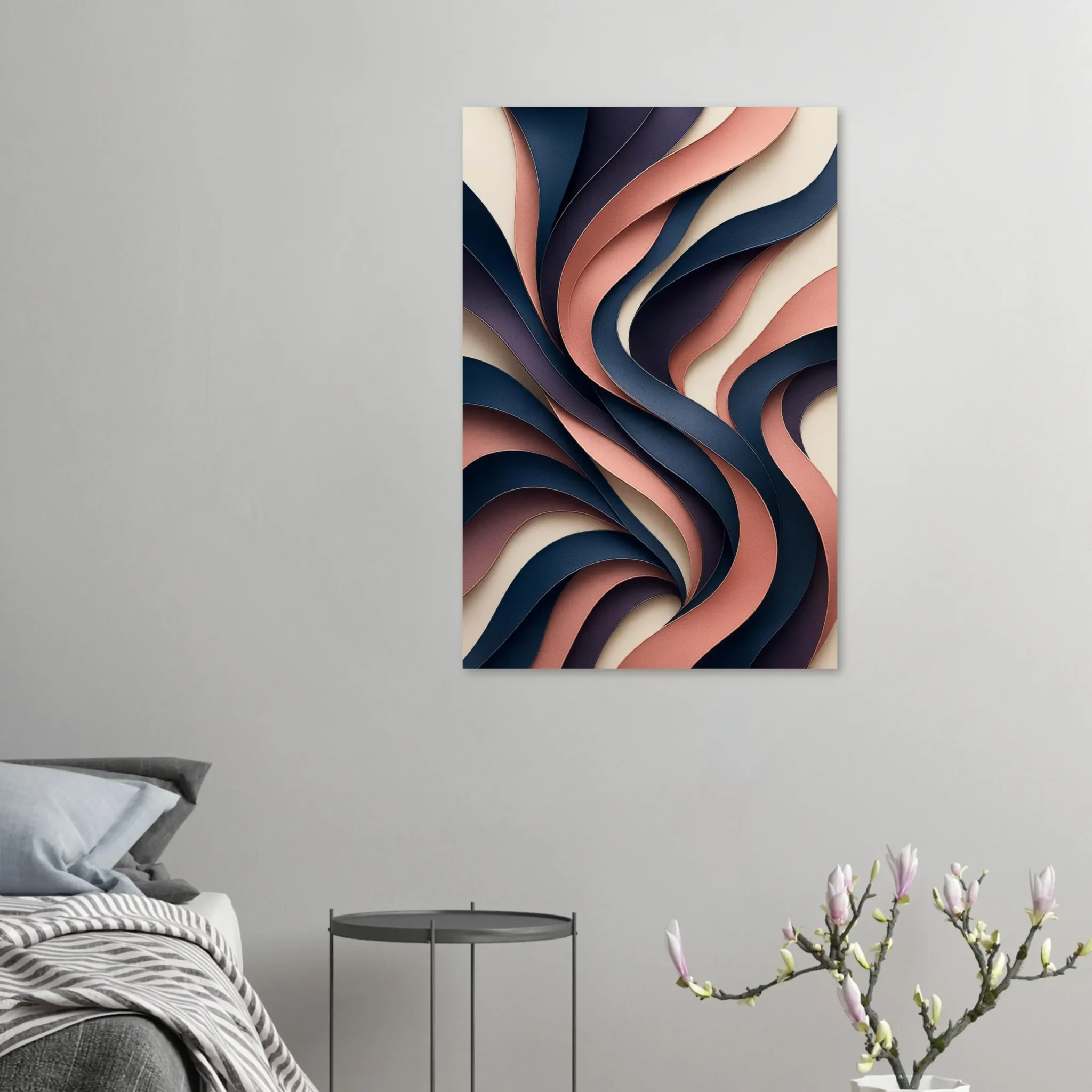US Giclée Print Poster RIBBONS OF DUSK. Fine Art Wall Art with Archival Quality. Exclusive ColorVanta design.