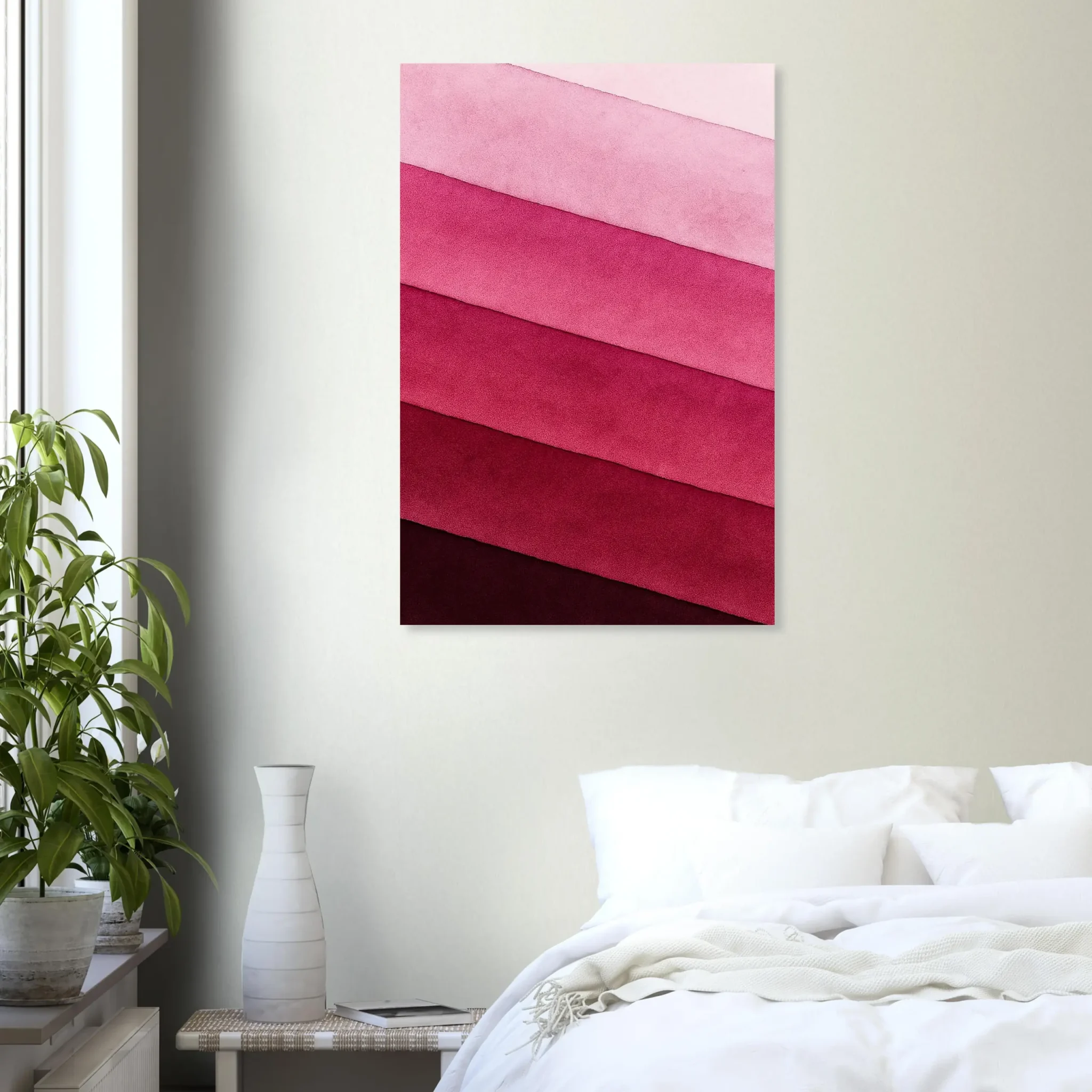 US Giclée Print Poster ROSEFADE. Fine Art Wall Art with Archival Quality. Printed, packaged, and shipped in the US. Exclusive ColorVanta design.