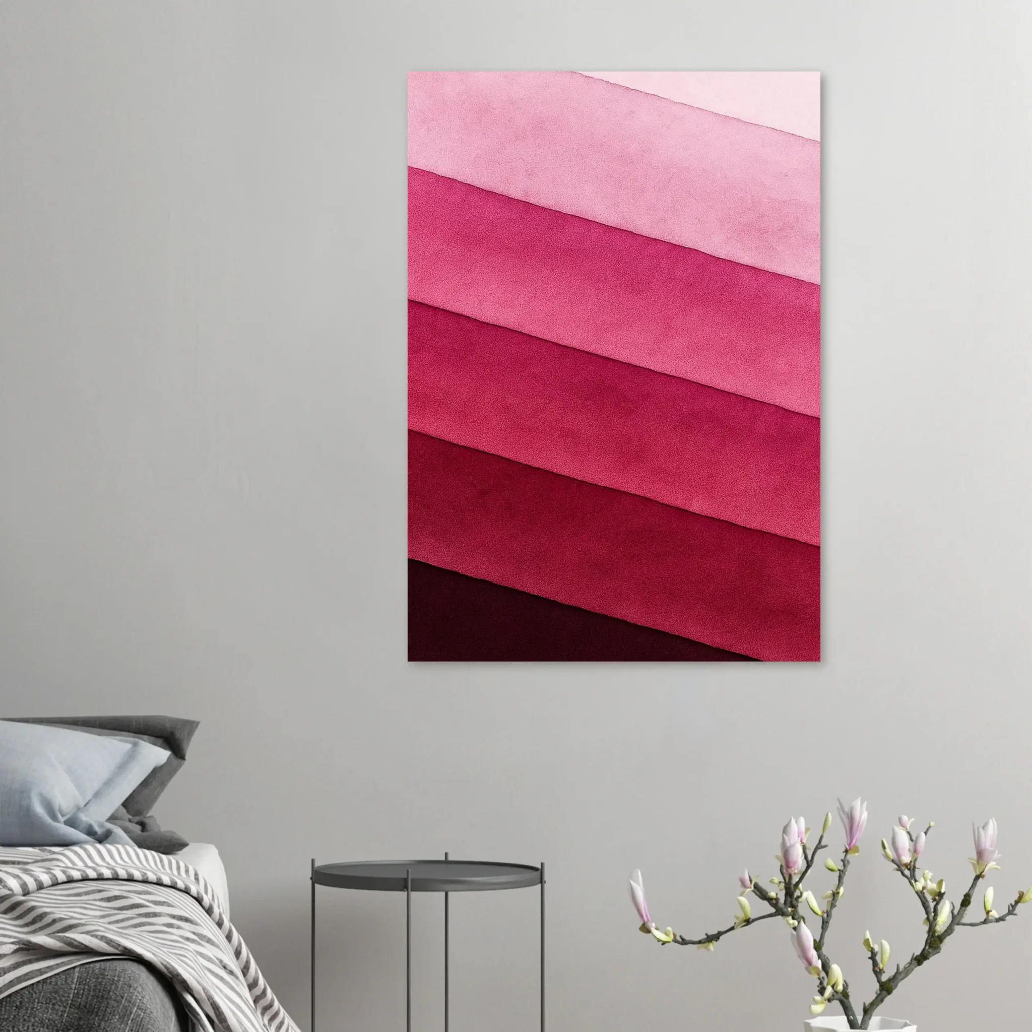 US Giclée Print Poster ROSEFADE. Fine Art Wall Art with Archival Quality. Printed, packaged, and shipped in the US. Exclusive ColorVanta design.