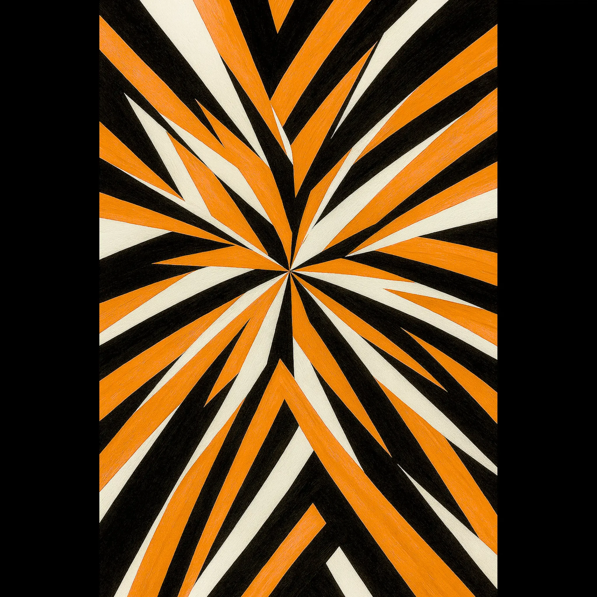 US Giclée Print Poster SOLAR BURST. Fine Art Wall Art with Archival Quality. Printed, packaged, and shipped in the US. Exclusive ColorVanta design.