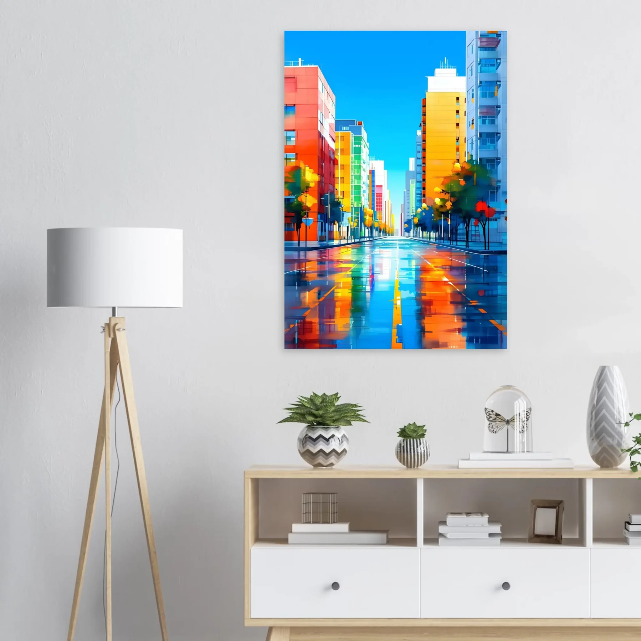 US Giclée Print Poster AFTER THE RAIN. Fine Art Wall Art with Archival Quality. Printed, packaged, and shipped in the US. Exclusive ColorVanta design.