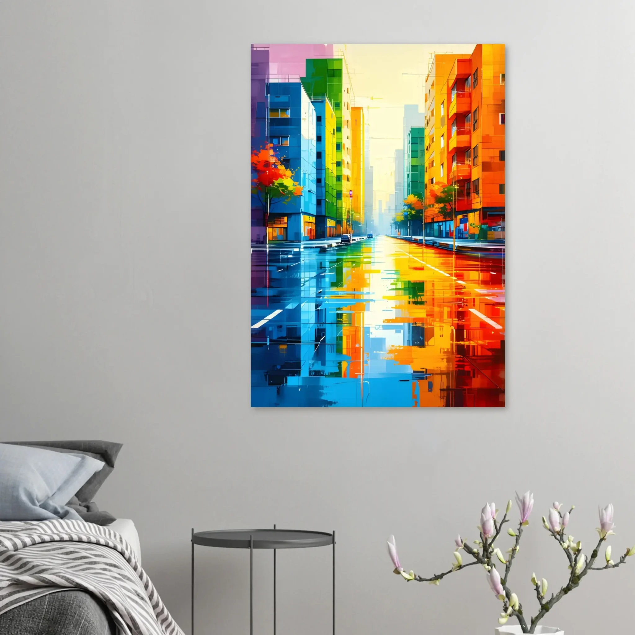 US Giclée Print Poster BEFORE CLEARING. Fine Art Wall Art with Archival Quality. Printed, packaged, and shipped in the US. Exclusive ColorVanta design.