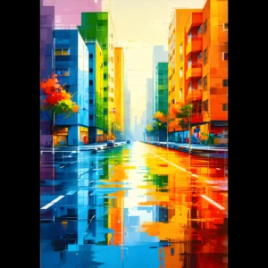 US BEFORE CLEARING US Giclée Print Poster BEFORE CLEARING. Fine Art Wall Art with Archival Quality. Printed, packaged, and shipped in the US. Exclusive ColorVanta design.