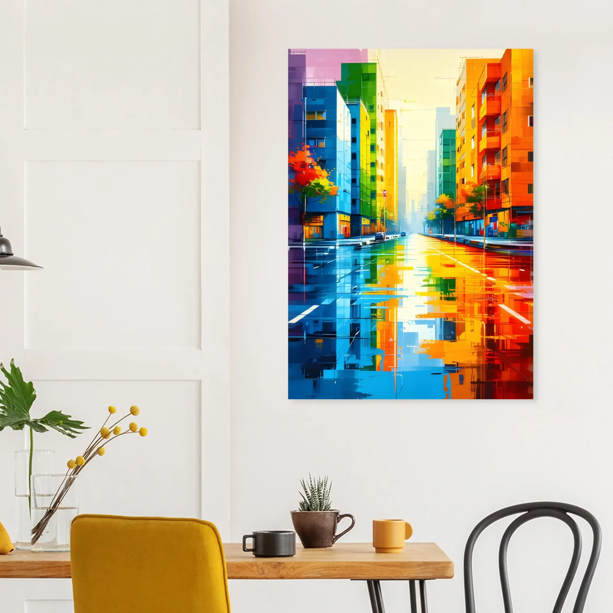 US Giclée Print Poster BEFORE CLEARING. Fine Art Wall Art with Archival Quality. Printed, packaged, and shipped in the US. Exclusive ColorVanta design.