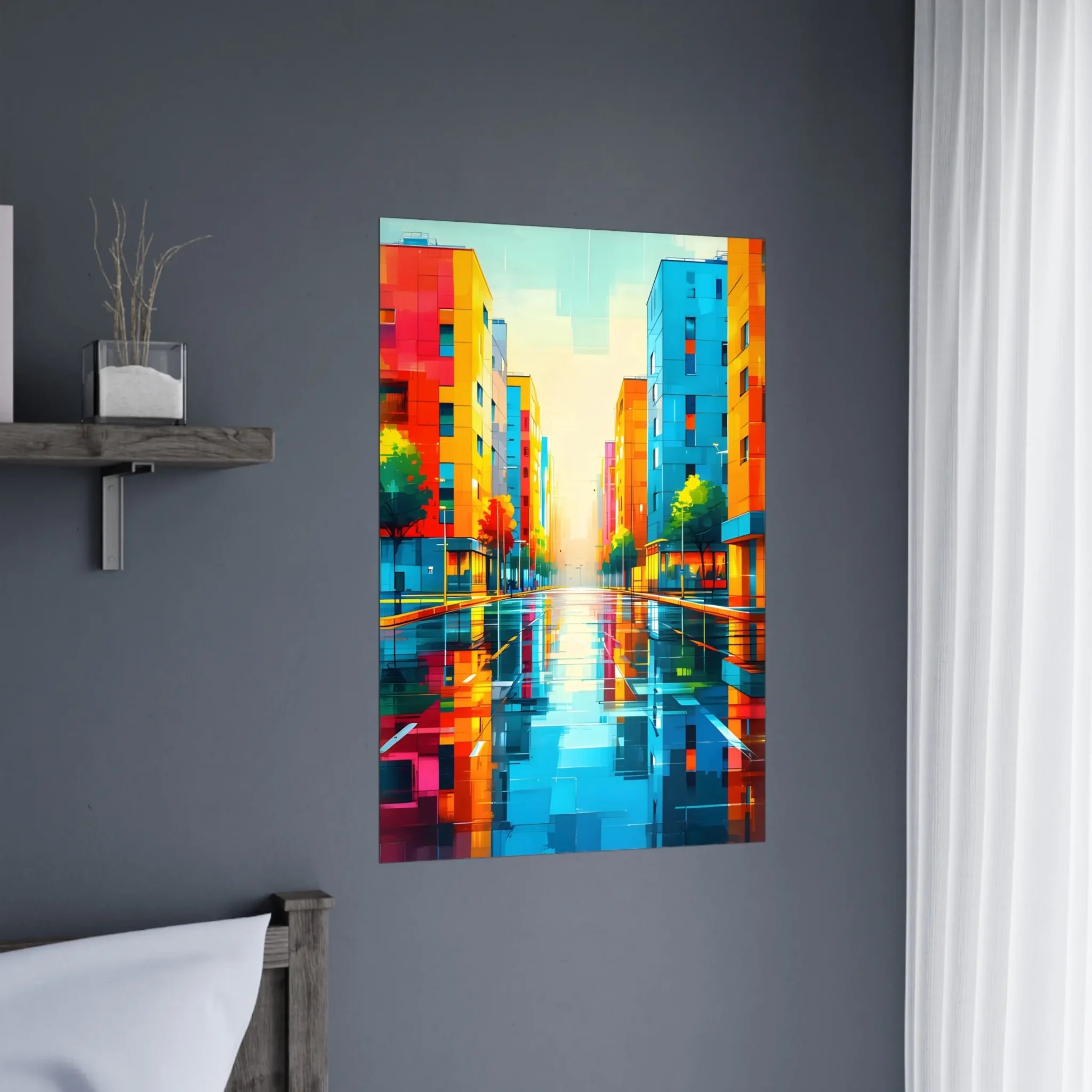 US Giclée Print Poster INNER PASSAGE. Fine Art Wall Art with Archival Quality. Printed, packaged, and shipped in the US. Exclusive ColorVanta design.