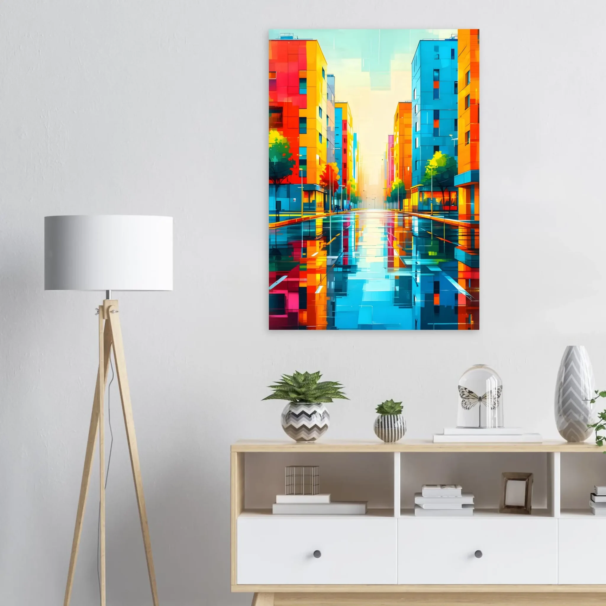 US Giclée Print Poster INNER PASSAGE. Fine Art Wall Art with Archival Quality. Printed, packaged, and shipped in the US. Exclusive ColorVanta design.