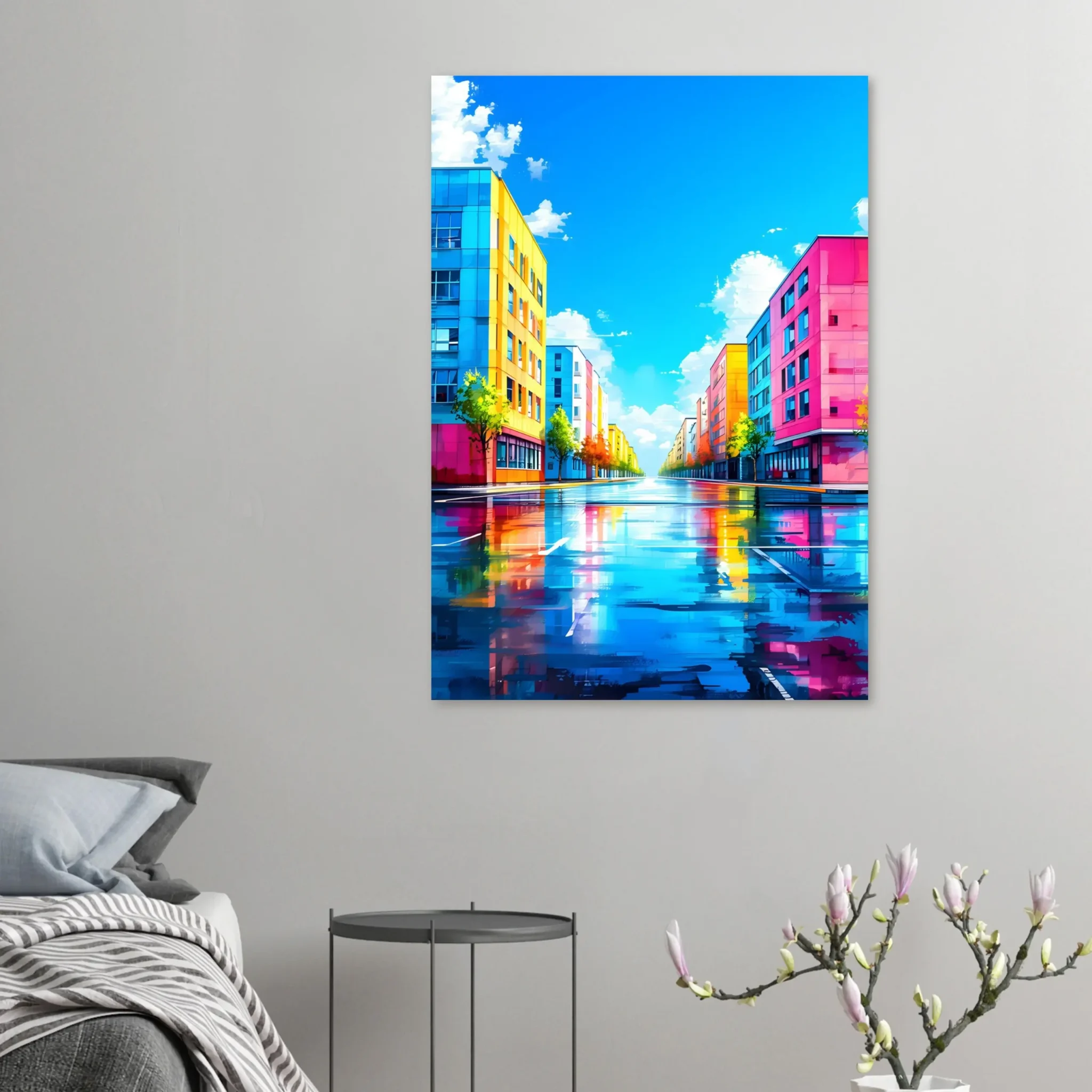 US Giclée Print Poster OPEN HORIZON. Fine Art Wall Art with Archival Quality. Printed, packaged, and shipped in the US. Exclusive ColorVanta design.