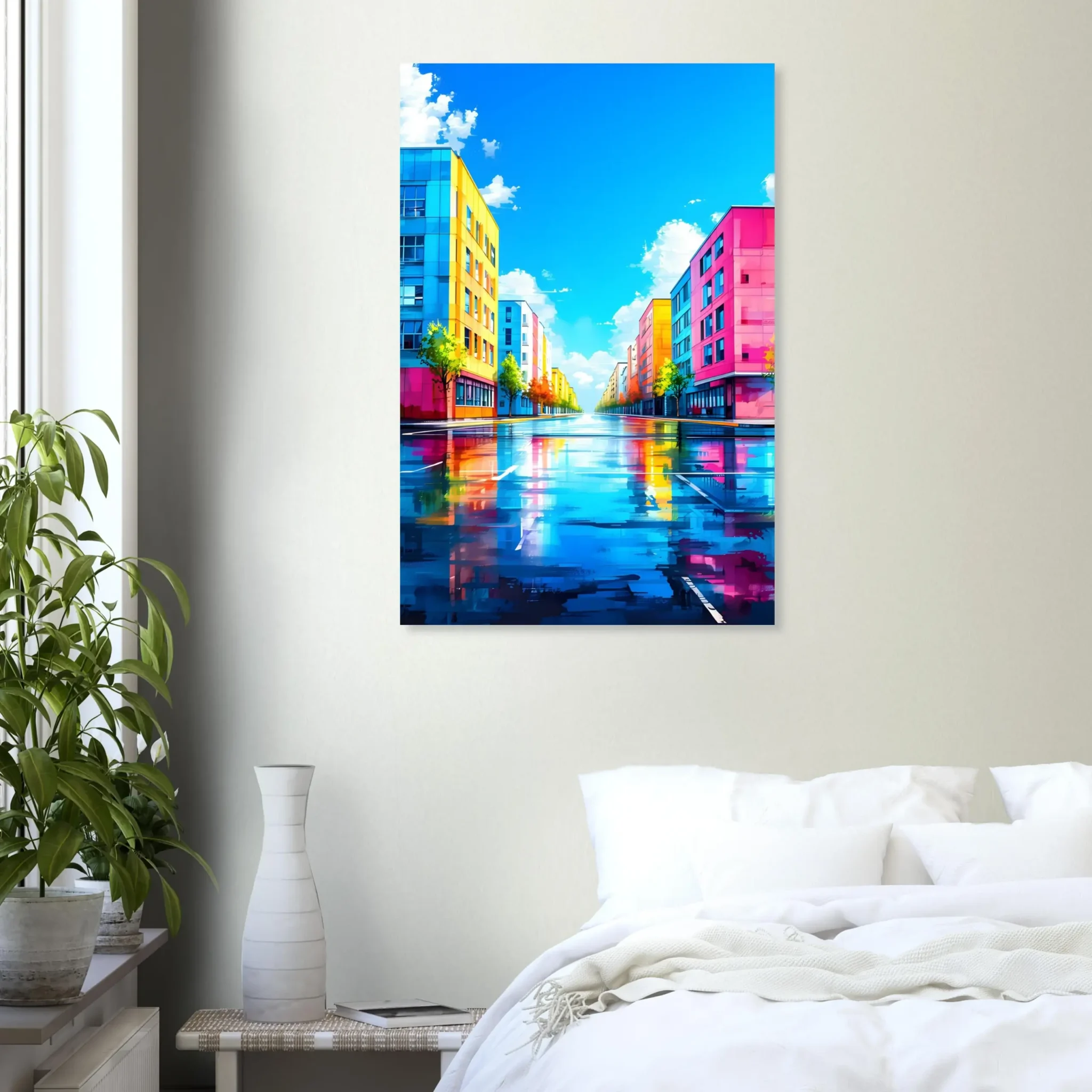 US Giclée Print Poster OPEN HORIZON. Fine Art Wall Art with Archival Quality. Printed, packaged, and shipped in the US. Exclusive ColorVanta design.
