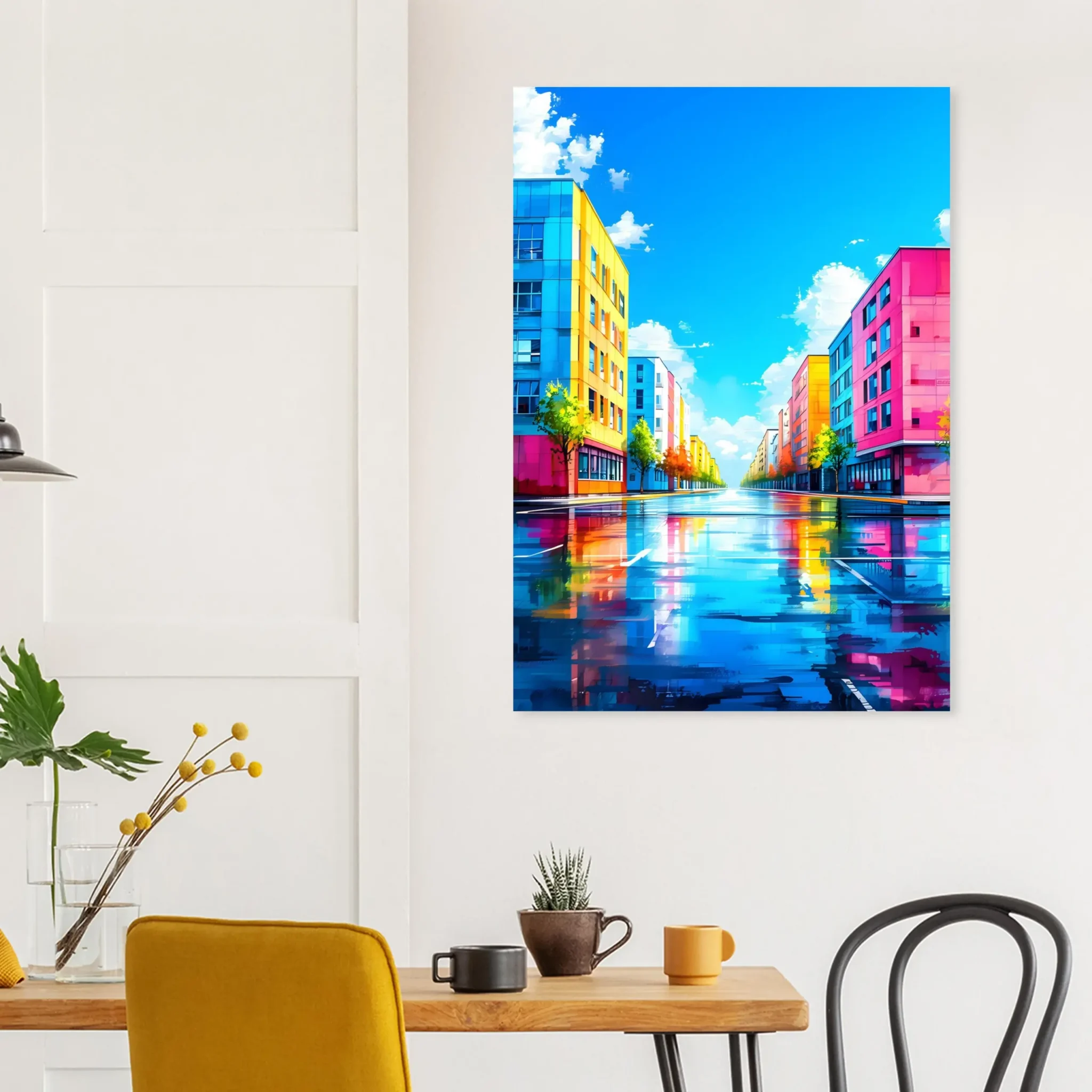 US Giclée Print Poster OPEN HORIZON. Fine Art Wall Art with Archival Quality. Printed, packaged, and shipped in the US. Exclusive ColorVanta design.