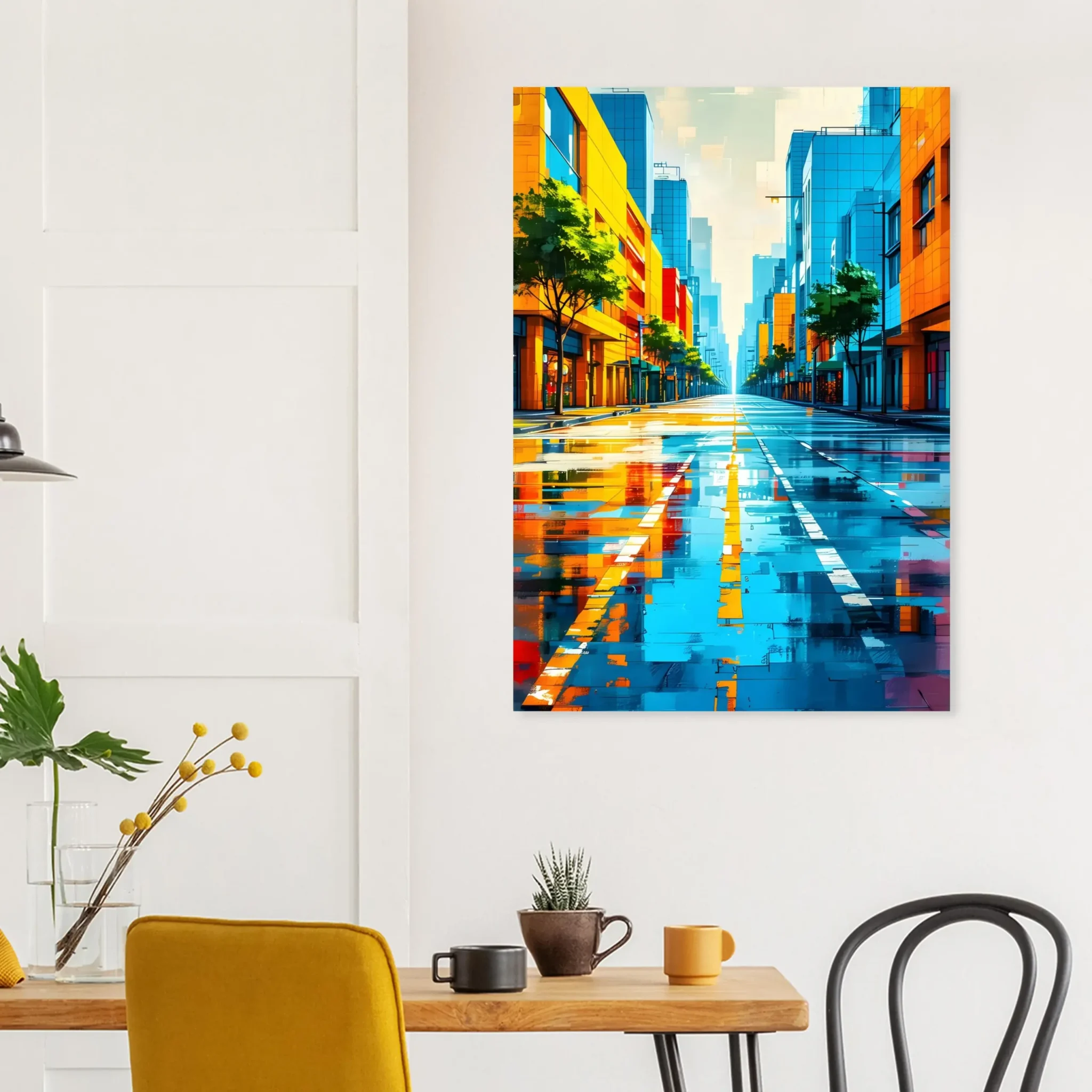 US Giclée Print Poster REFLECTED GROUND. Fine Art Wall Art with Archival Quality. Printed, packaged, and shipped in the US. Exclusive ColorVanta design.