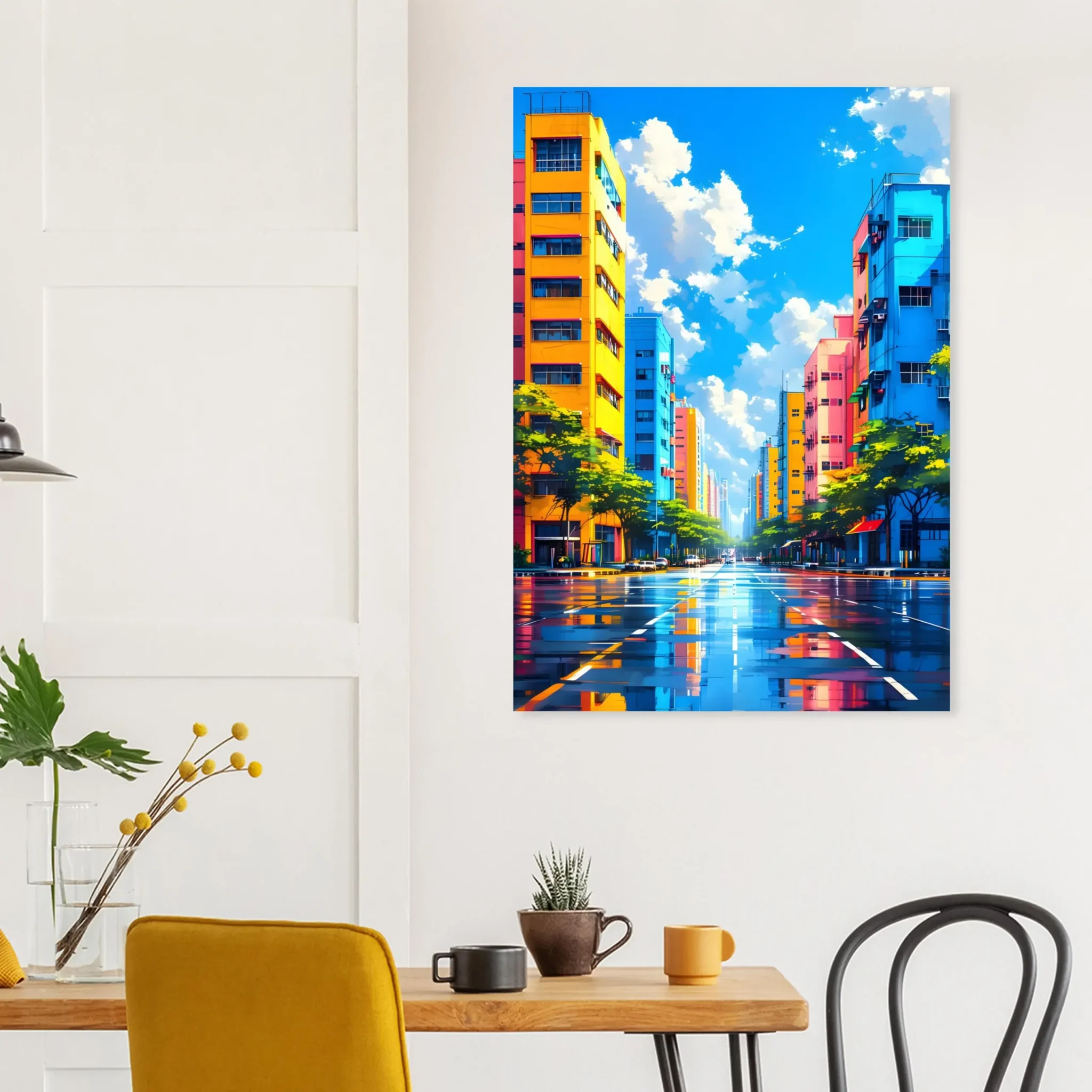 US Giclée Print Poster UNDER OPEN SKY. Fine Art Wall Art with Archival Quality. Printed, packaged, and shipped in the US. Exclusive ColorVanta design.