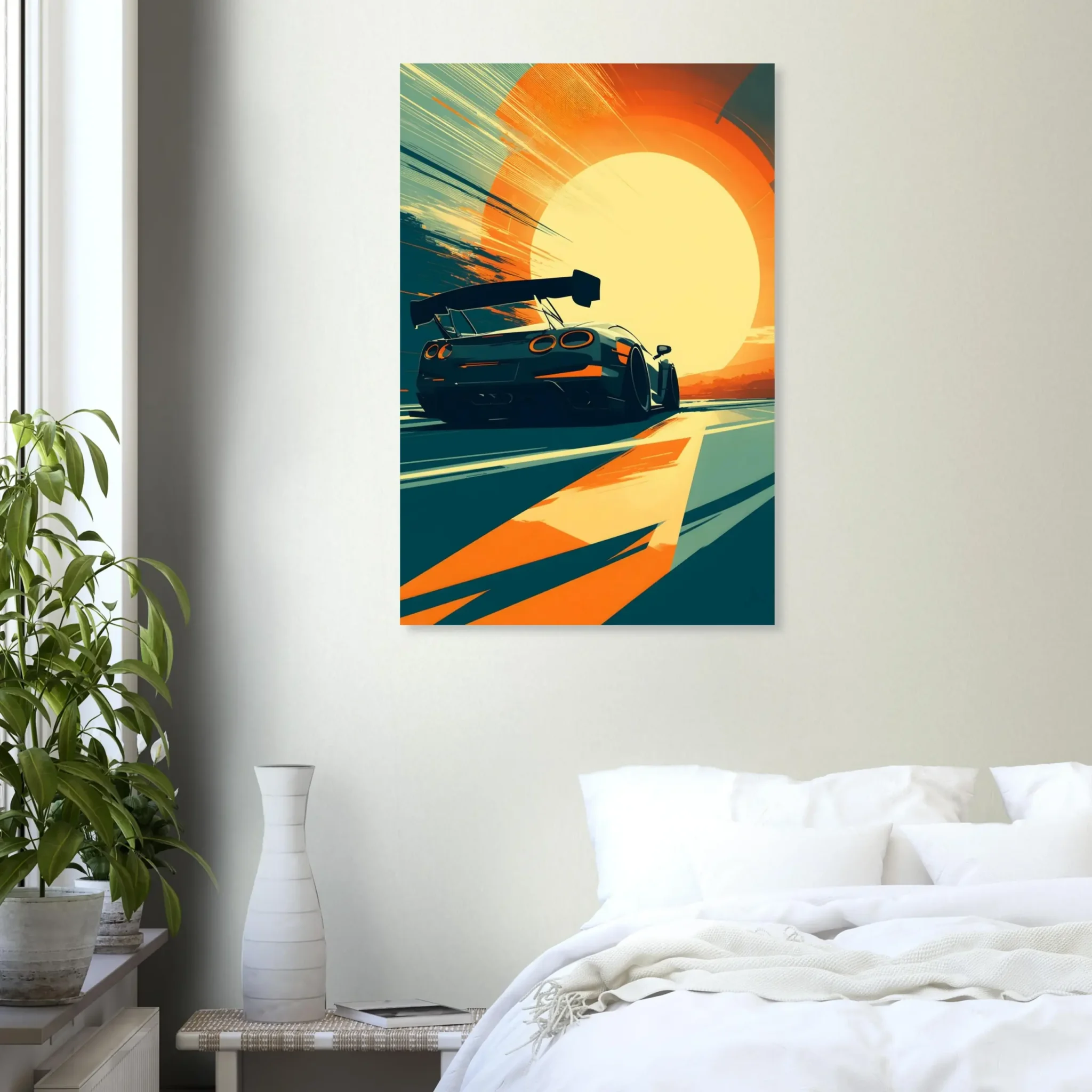 US Giclée Print Poster CLEAR TRAJECTORY. Fine Art Wall Art with Archival Quality. Printed, packaged, and shipped within North America. Exclusive ColorVanta design.