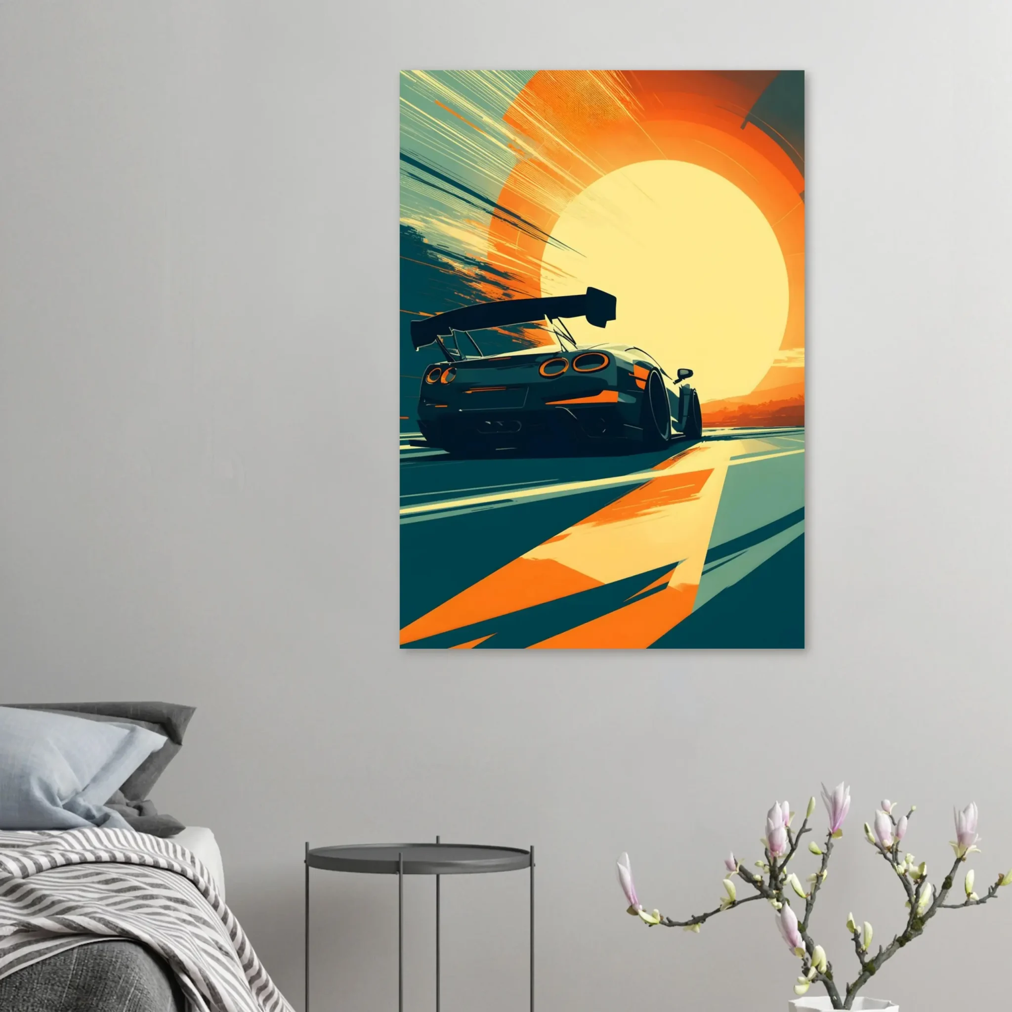 US Giclée Print Poster CLEAR TRAJECTORY. Fine Art Wall Art with Archival Quality. Printed, packaged, and shipped within North America. Exclusive ColorVanta design.