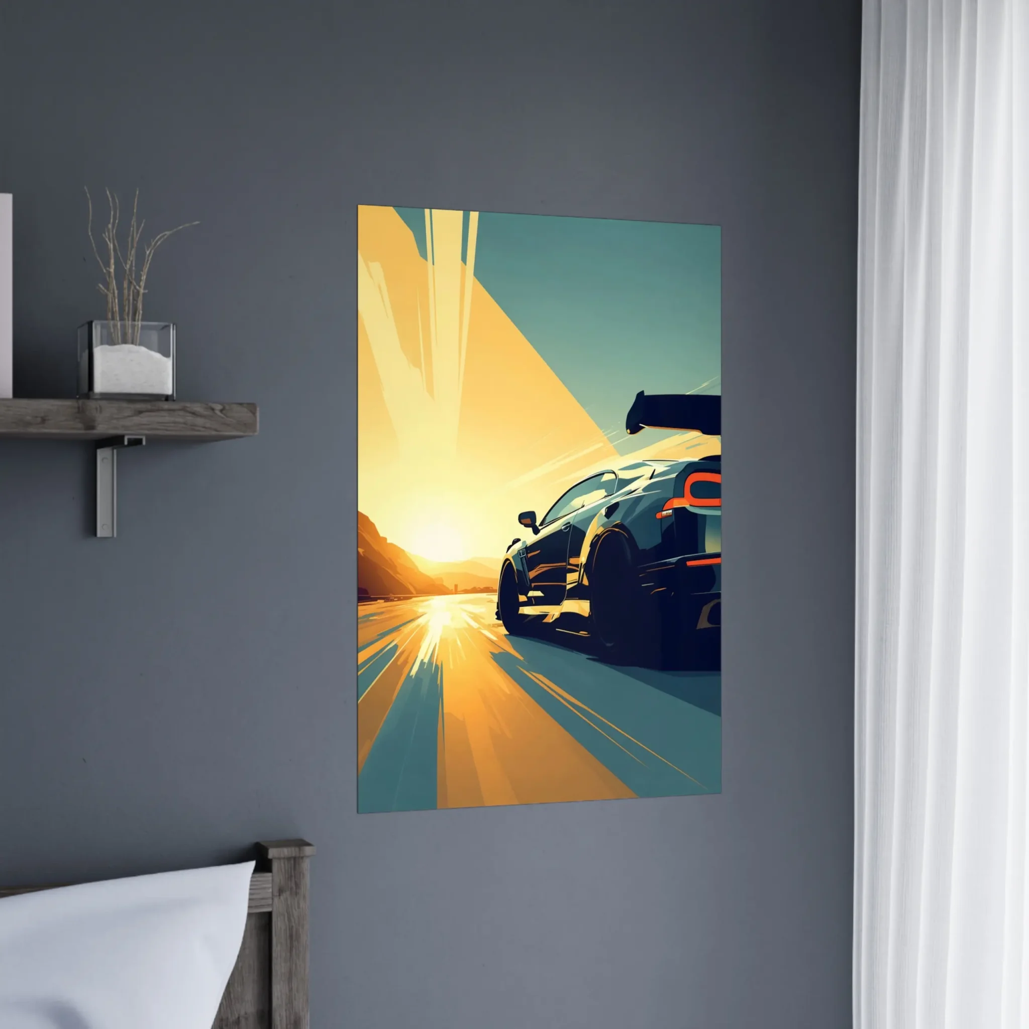 US Giclée Print Poster CORE DRIVE. Fine Art Wall Art with Archival Quality. Printed, packaged, and shipped within North America. Exclusive ColorVanta design.