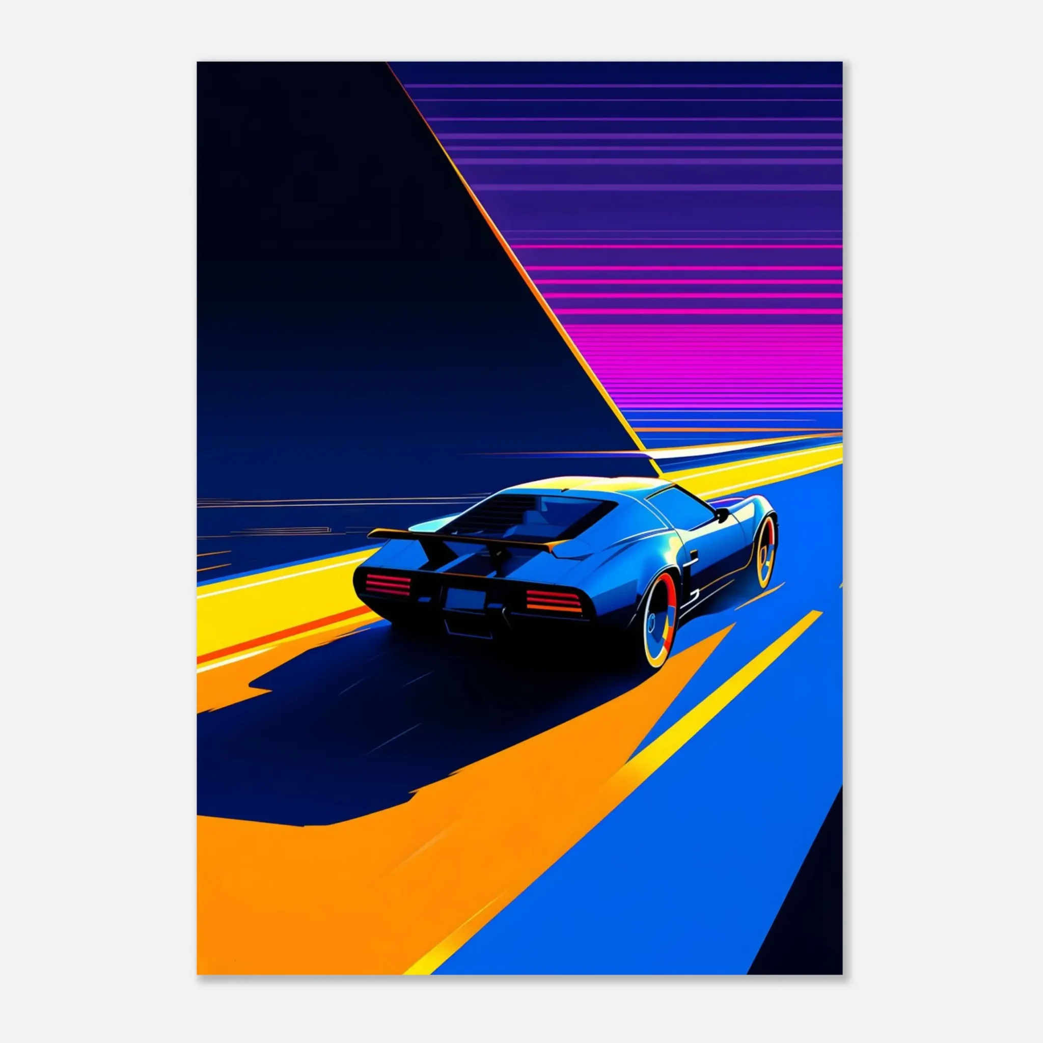 US Giclée Print Poster GUIDED LIGHT. Fine Art Wall Art with Archival Quality. Printed, packaged, and shipped within North America. Exclusive ColorVanta design.