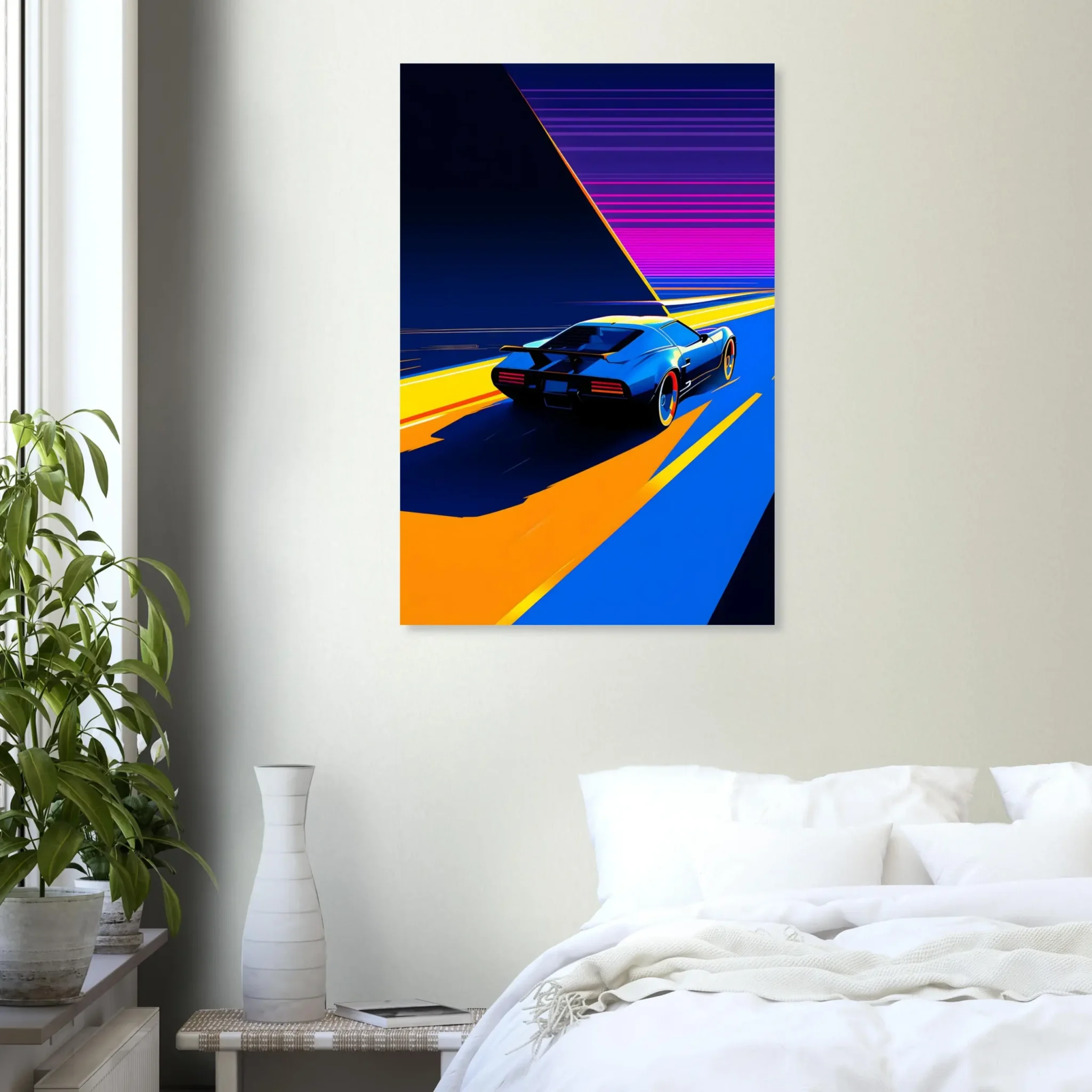 US Giclée Print Poster GUIDED LIGHT. Fine Art Wall Art with Archival Quality. Printed, packaged, and shipped within North America. Exclusive ColorVanta design.