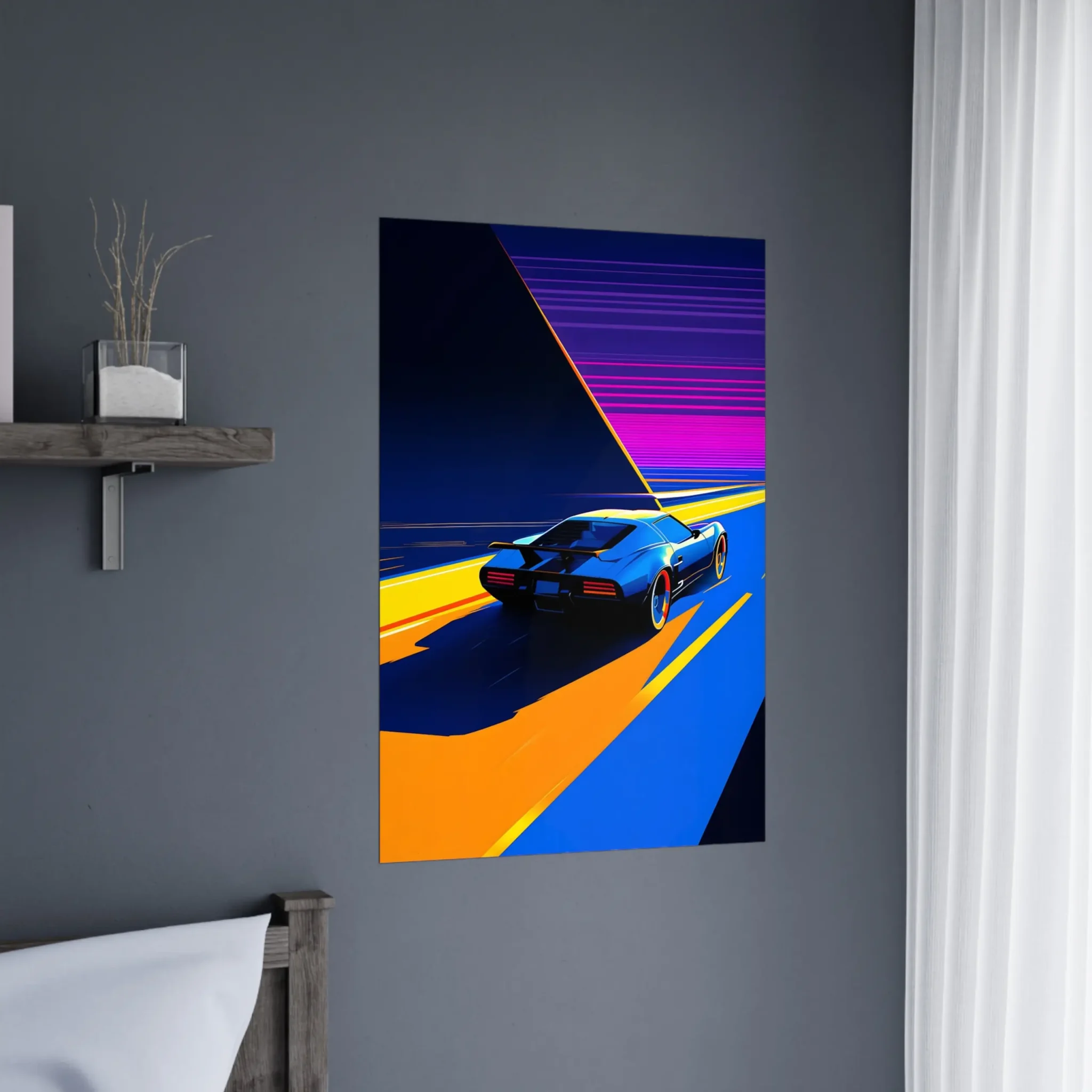 US Giclée Print Poster GUIDED LIGHT. Fine Art Wall Art with Archival Quality. Printed, packaged, and shipped within North America. Exclusive ColorVanta design.