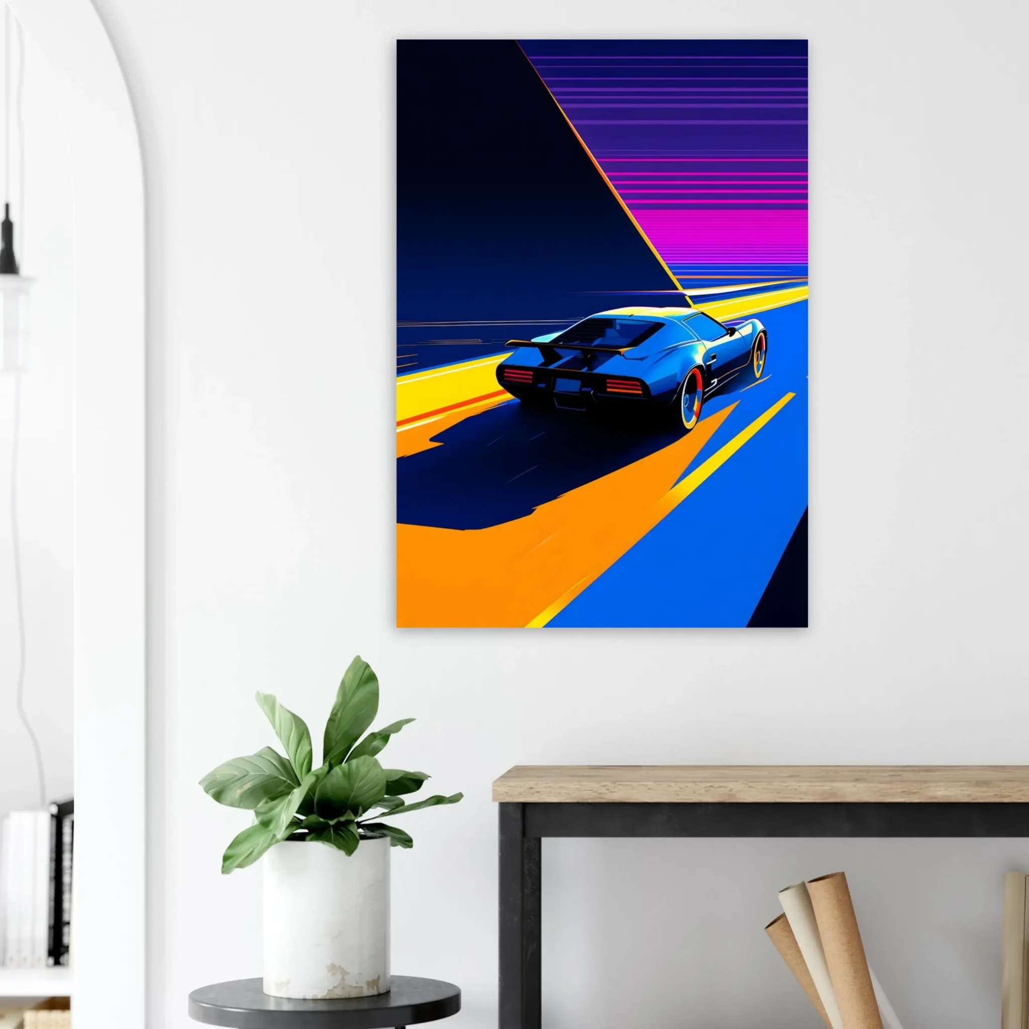 US Giclée Print Poster GUIDED LIGHT. Fine Art Wall Art with Archival Quality. Printed, packaged, and shipped within North America. Exclusive ColorVanta design.