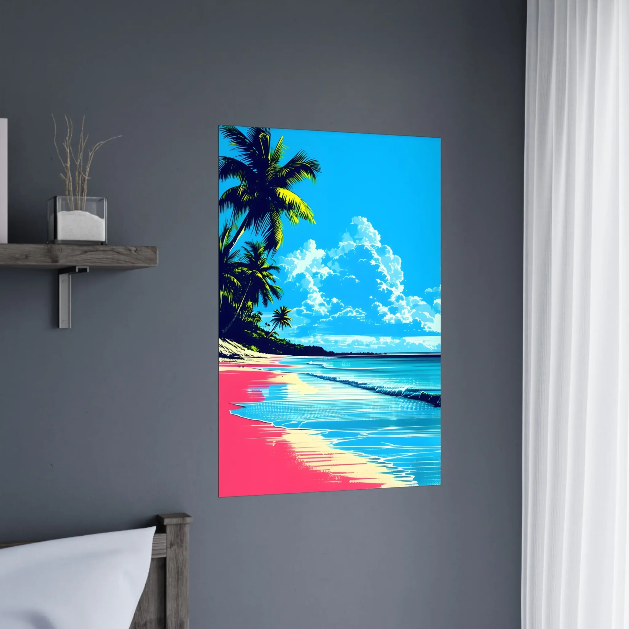 US Giclée Print Poster HORIZON. Fine Art Wall Art with Archival Quality. Printed, packaged, and shipped within North America. ColorVanta exclusive.