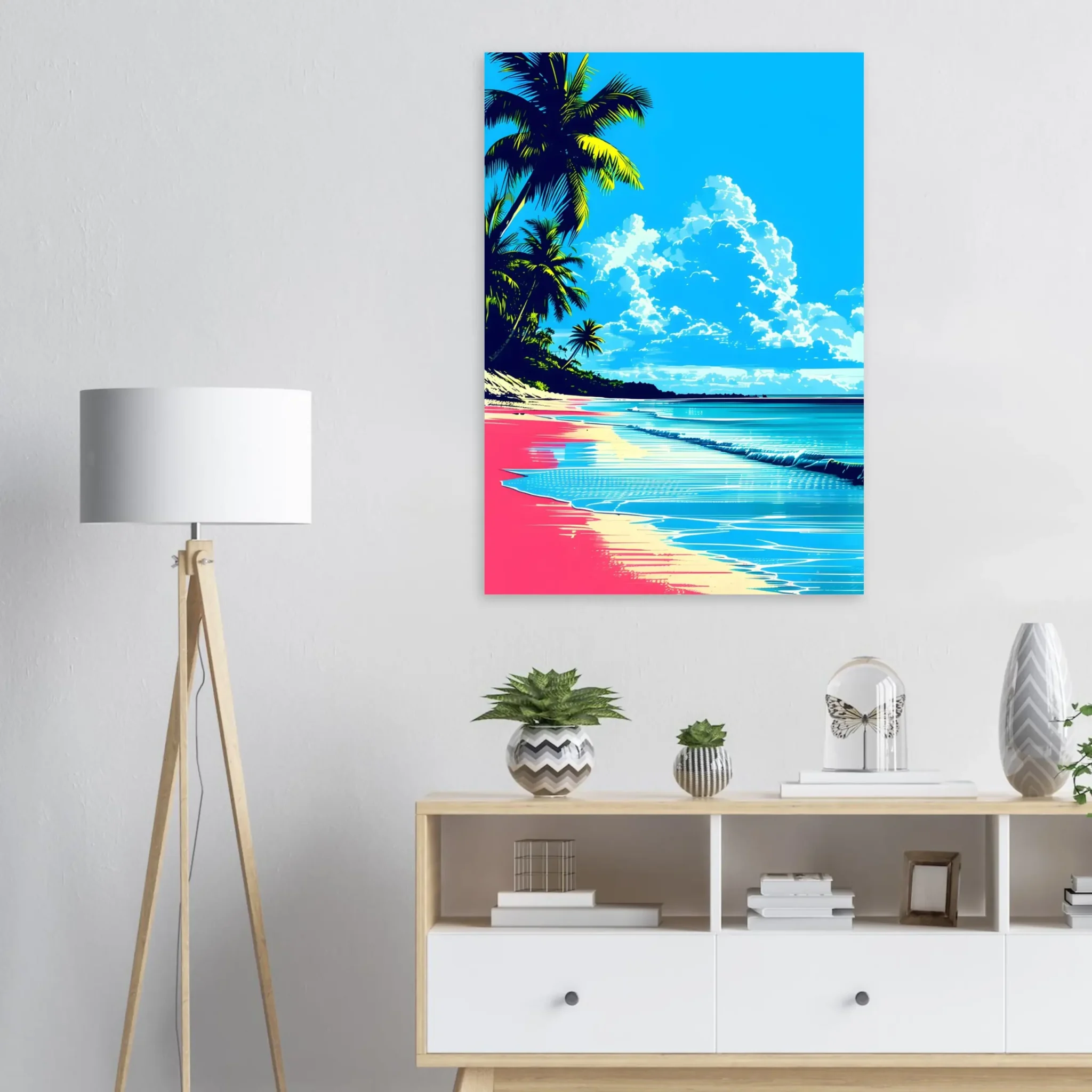 US Giclée Print Poster HORIZON. Fine Art Wall Art with Archival Quality. Printed, packaged, and shipped within North America. ColorVanta exclusive.