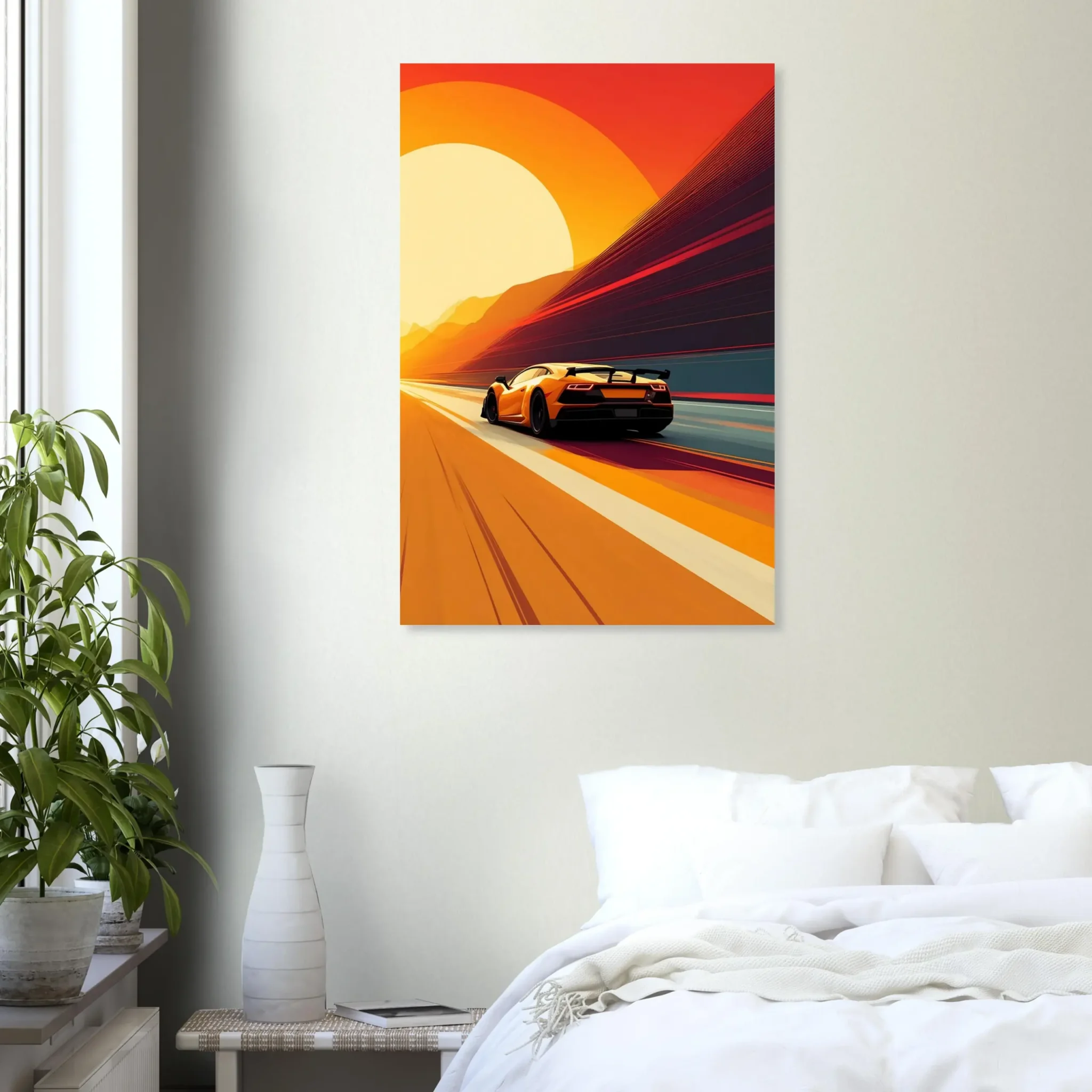 US Giclée Print Poster. Fine Art Wall Art with archival quality. Printed, packaged, and shipped within North America. Exclusive ColorVanta design.