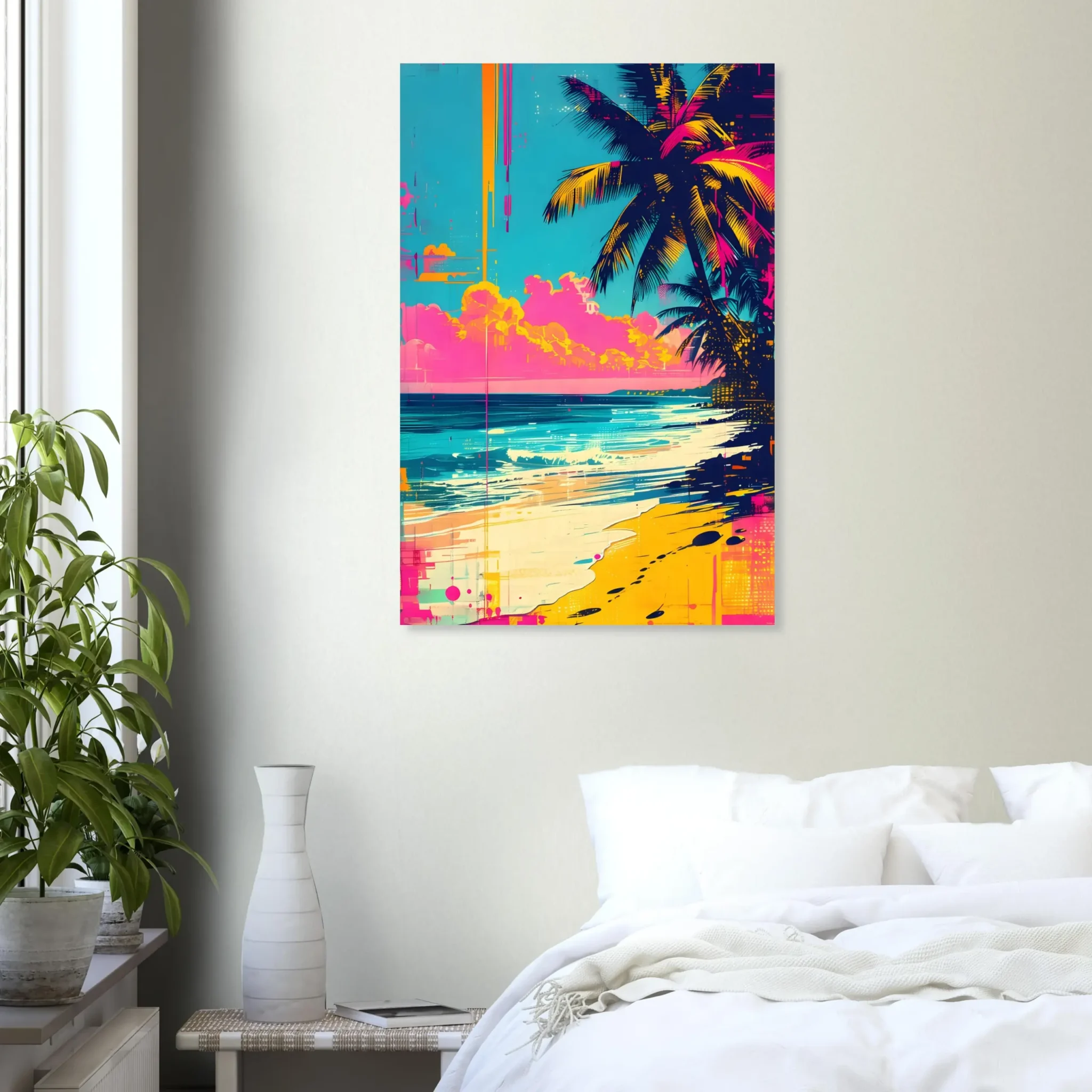 US Giclée Print Poster RHYTHMIC. Fine Art Wall Art with Archival Quality. Printed, packaged, and shipped within North America. ColorVanta exclusive.