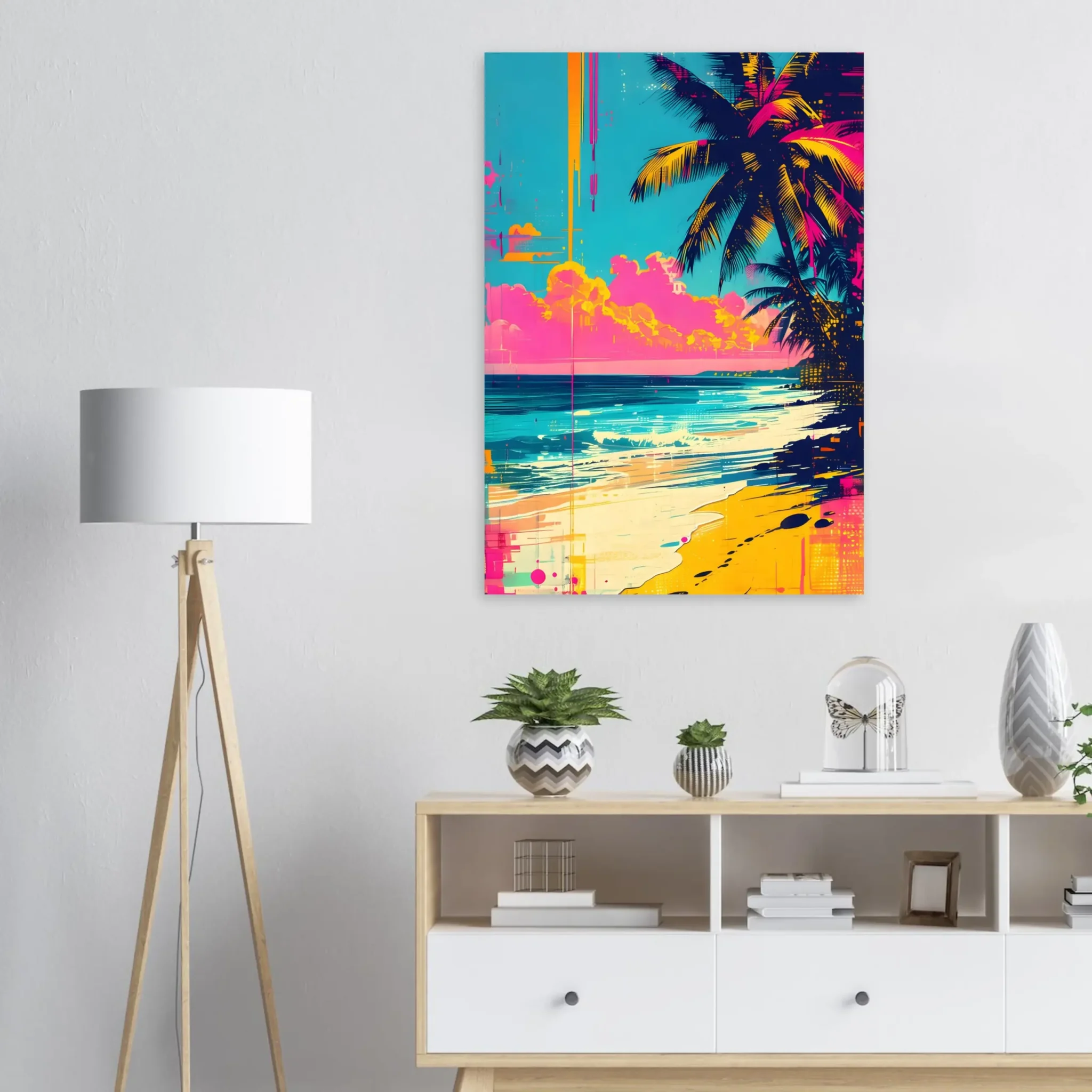 US Giclée Print Poster RHYTHMIC. Fine Art Wall Art with Archival Quality. Printed, packaged, and shipped within North America. ColorVanta exclusive.