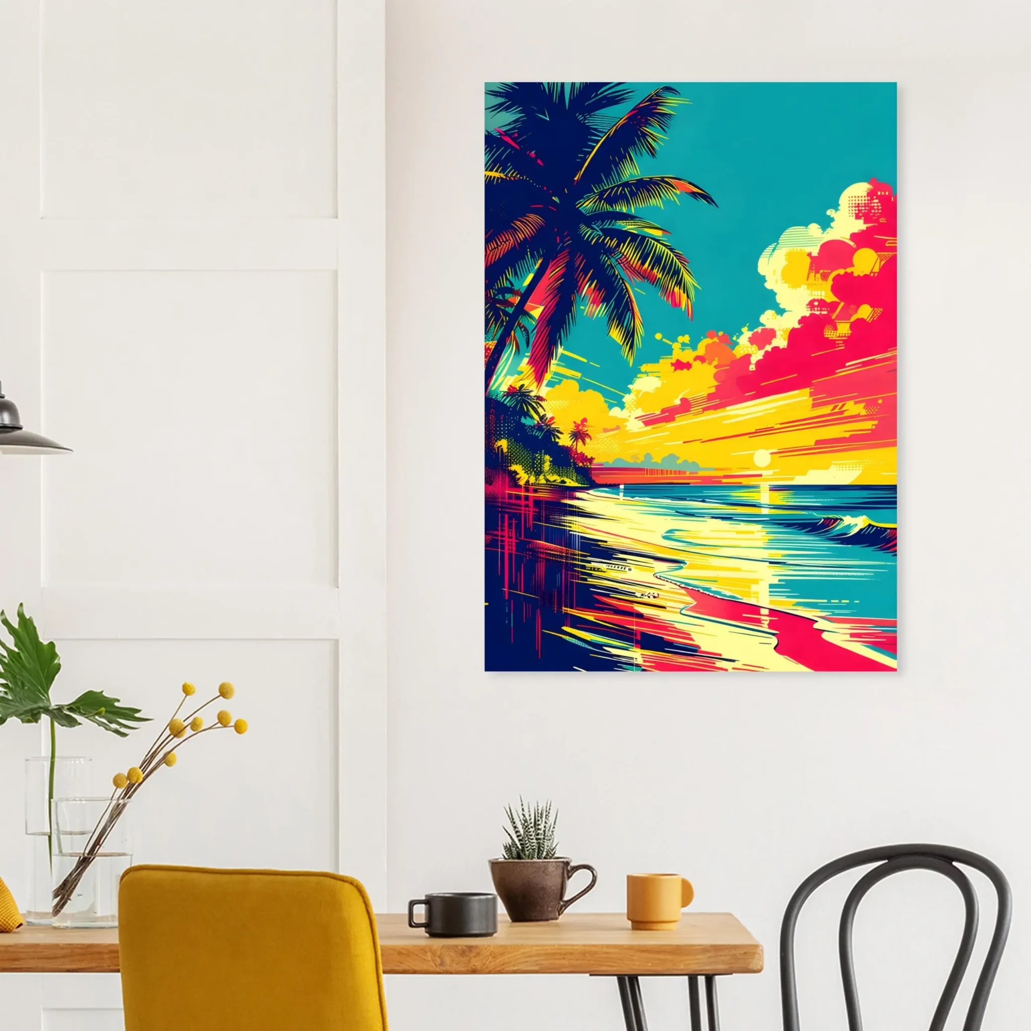 US Giclée Print Poster SUNSET CURRENT. Fine Art Wall Art with Archival Quality. Printed, packaged, and shipped within North America. ColorVanta exclusive.