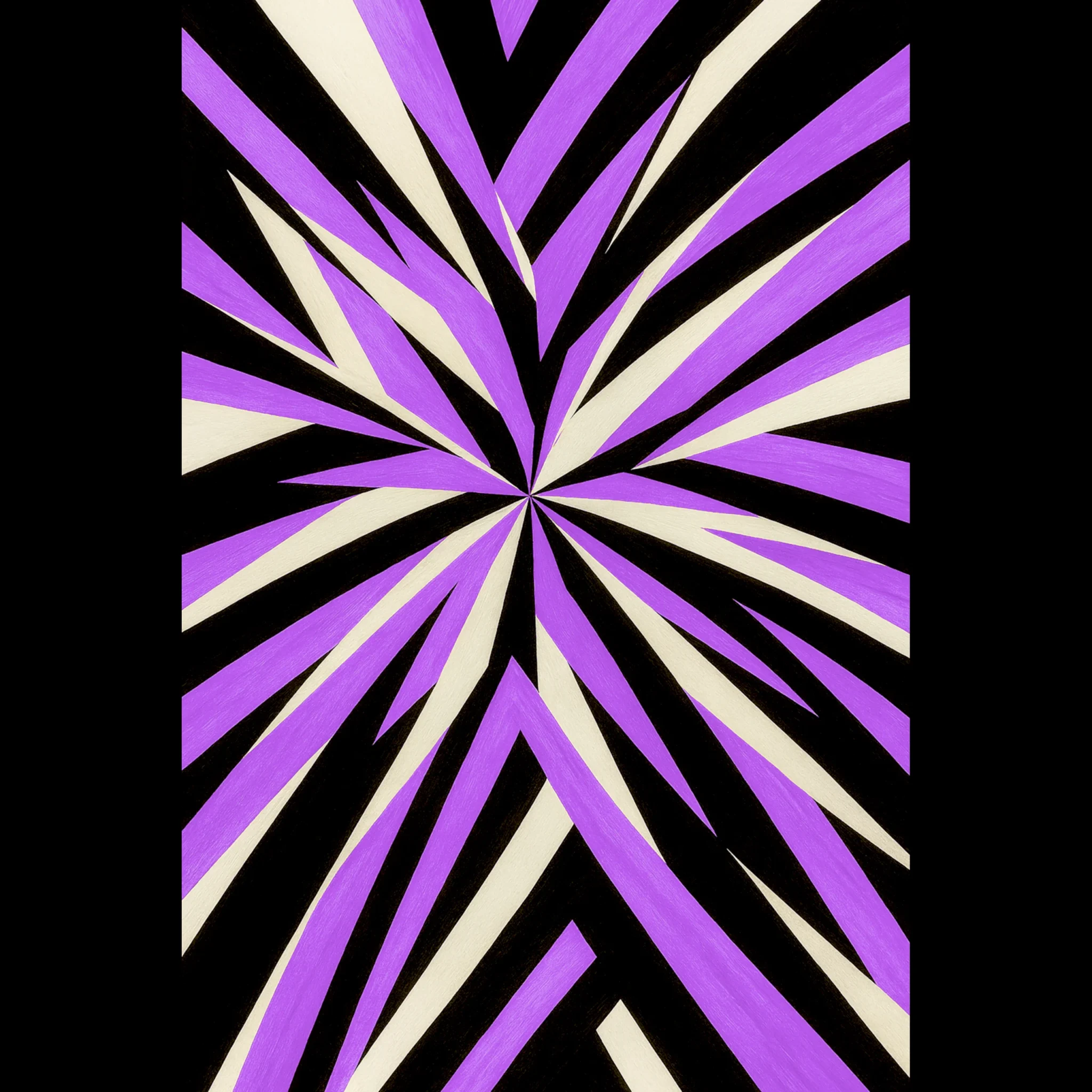 US Giclée Print Poster VIOLET FORCE. Fine Art Wall Art with Archival Quality. Printed, packaged, and shipped within North America. Exclusive ColorVanta design.