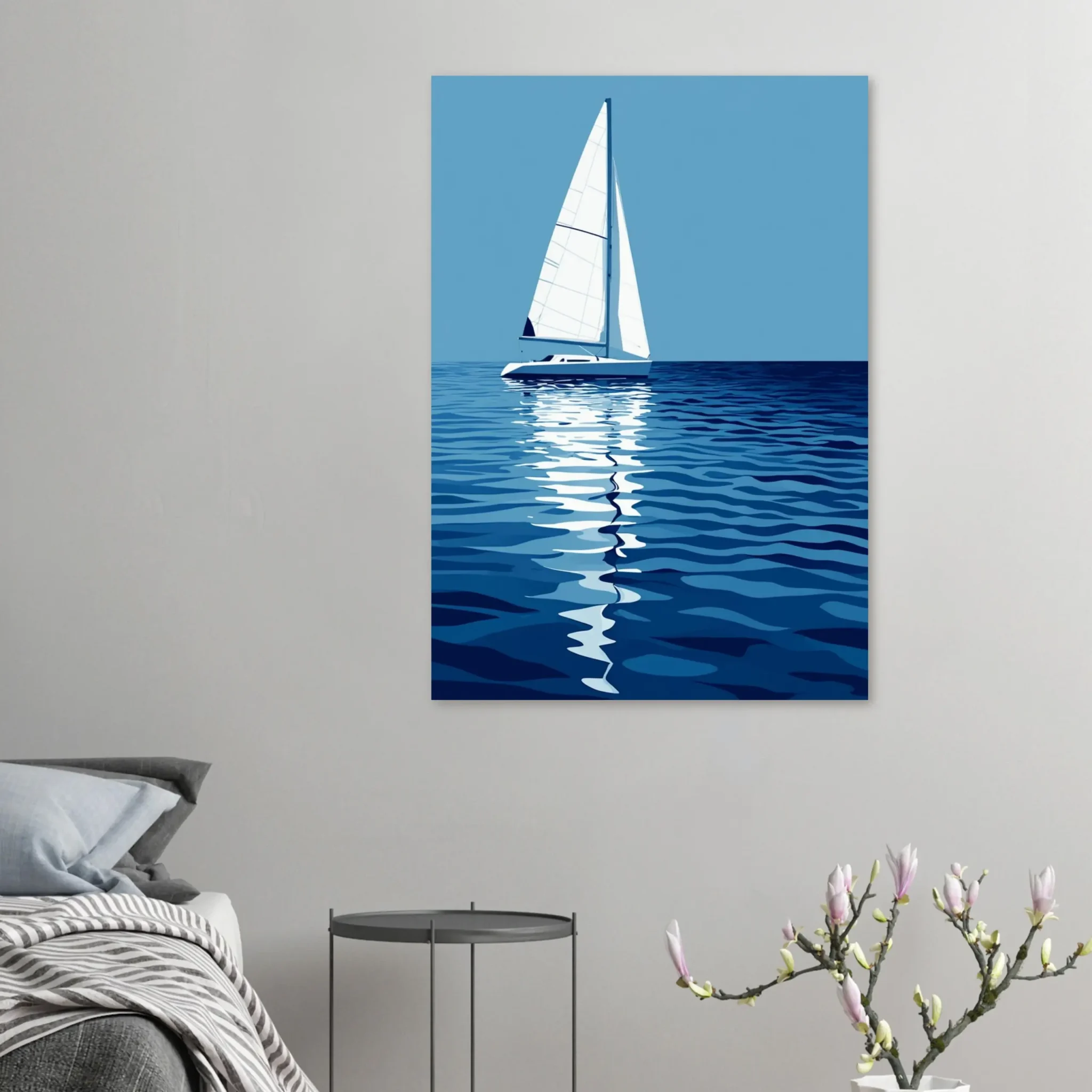 Abstract colorful wall art print design by ColorVanta.