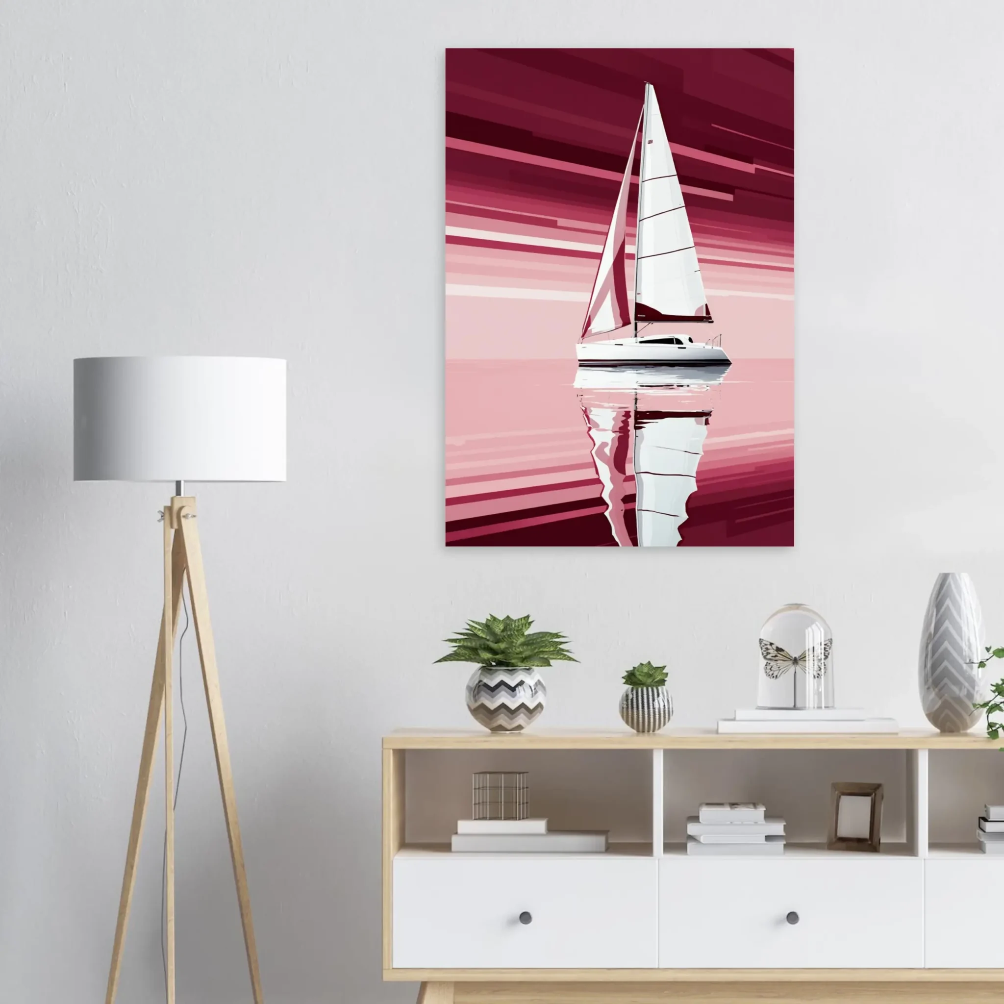 Abstract colorful wall art print design by ColorVanta.