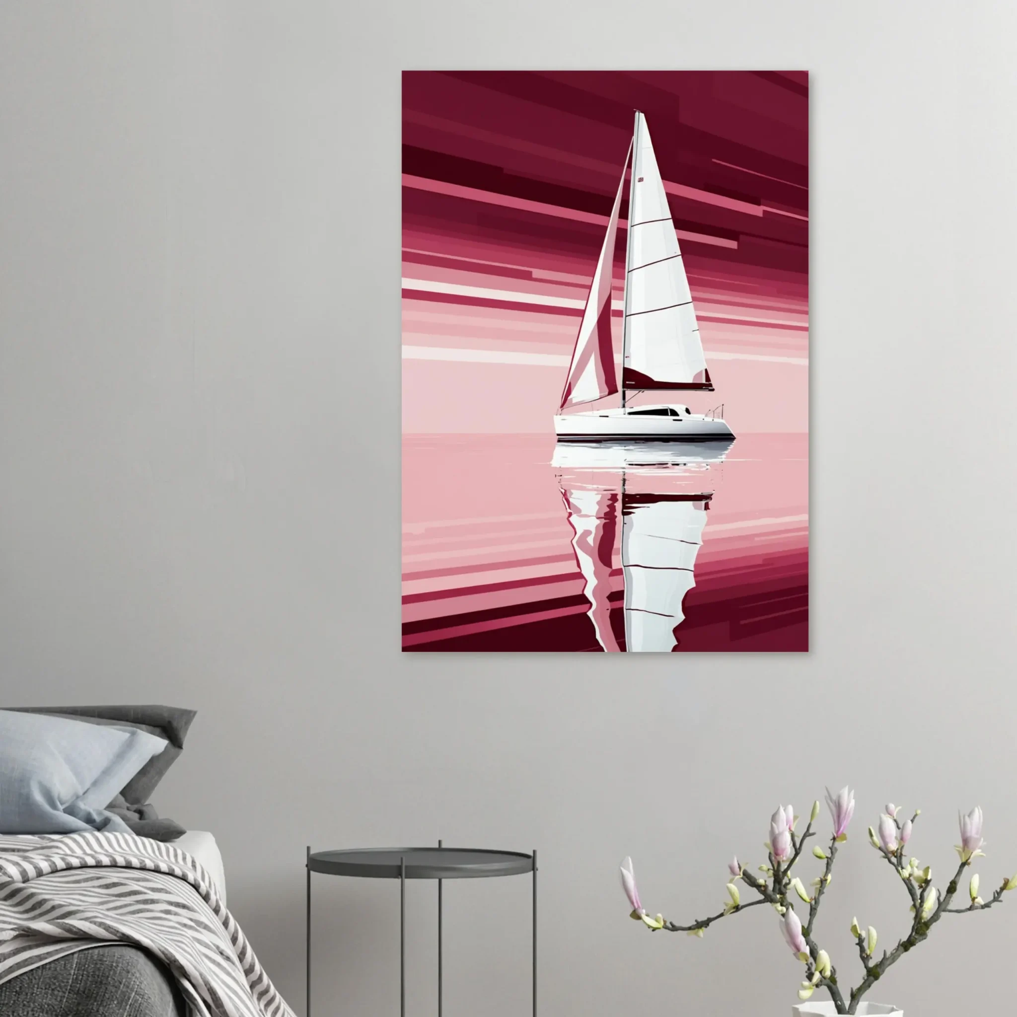 Abstract colorful wall art print design by ColorVanta.