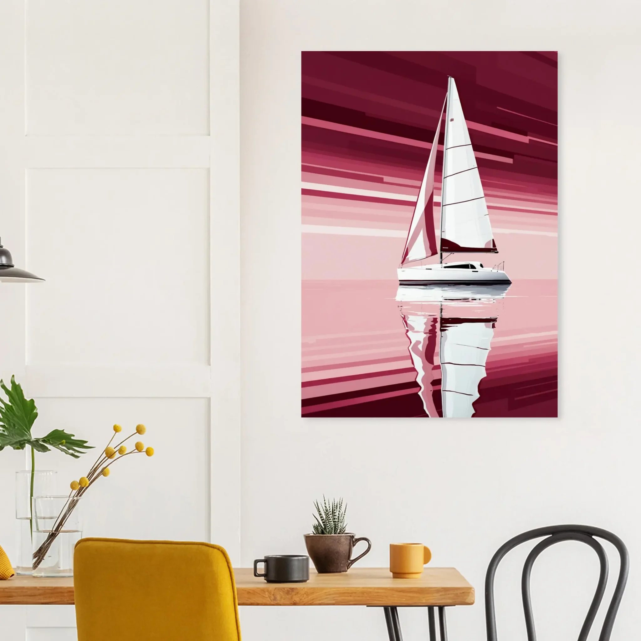 Abstract colorful wall art print design by ColorVanta.