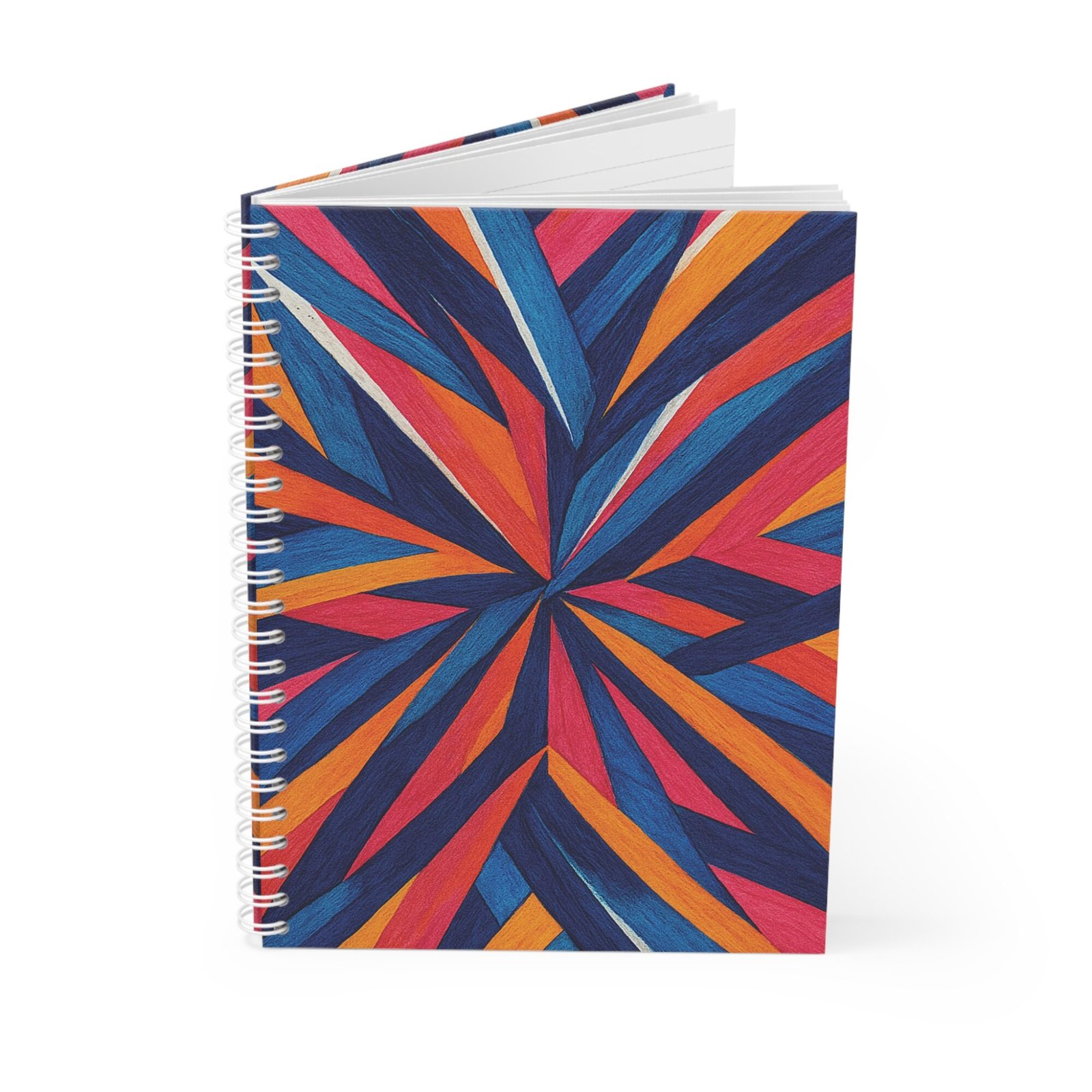 EU Spiral Notebook Ruled Lines COLOR BURST 4 EU Spiral Notebook Ruled Lines COLOR BURST 4