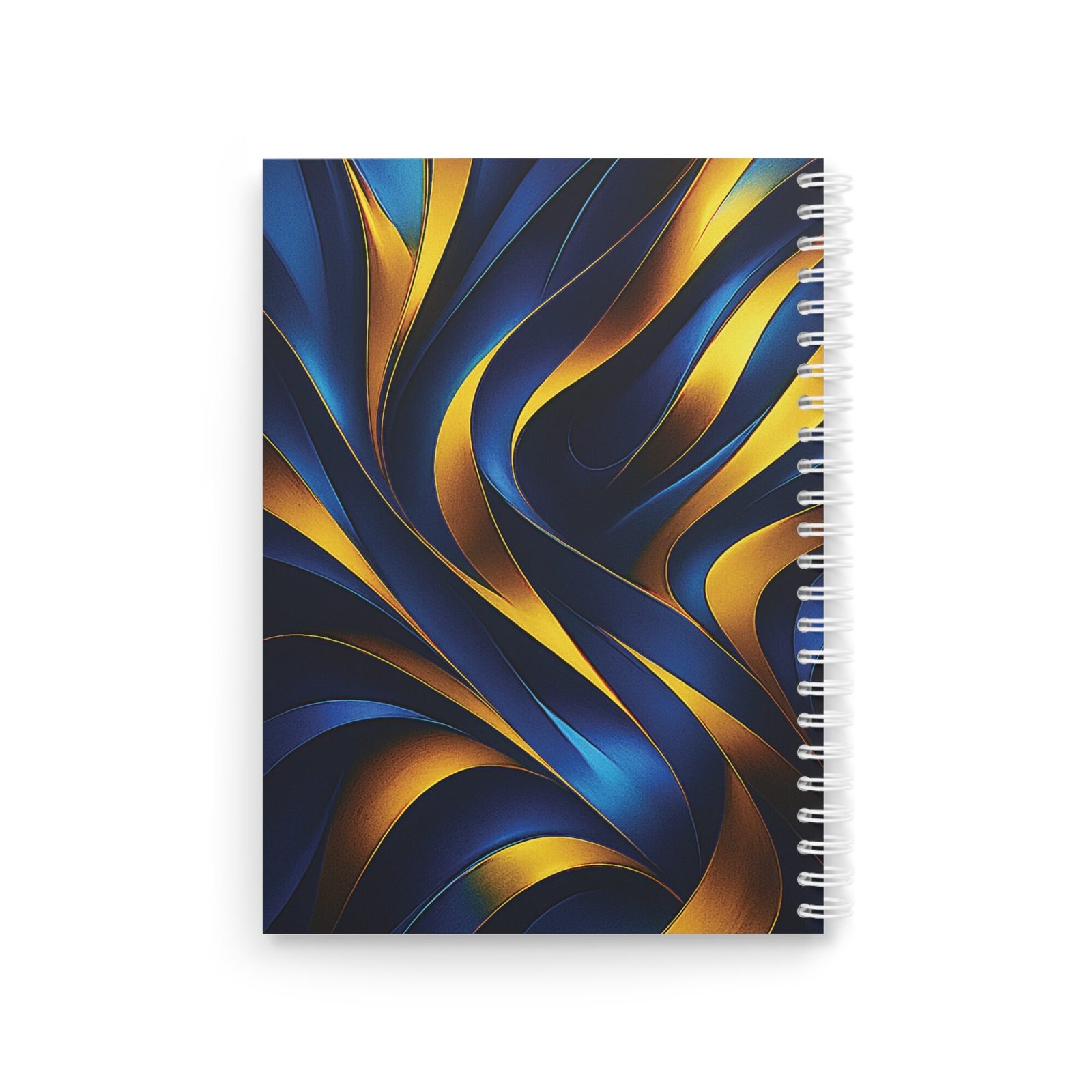 EU Spiral Notebook Ruled Lines GOLDEN FLOW 2 EU Spiral Notebook Ruled Lines GOLDEN FLOW 2