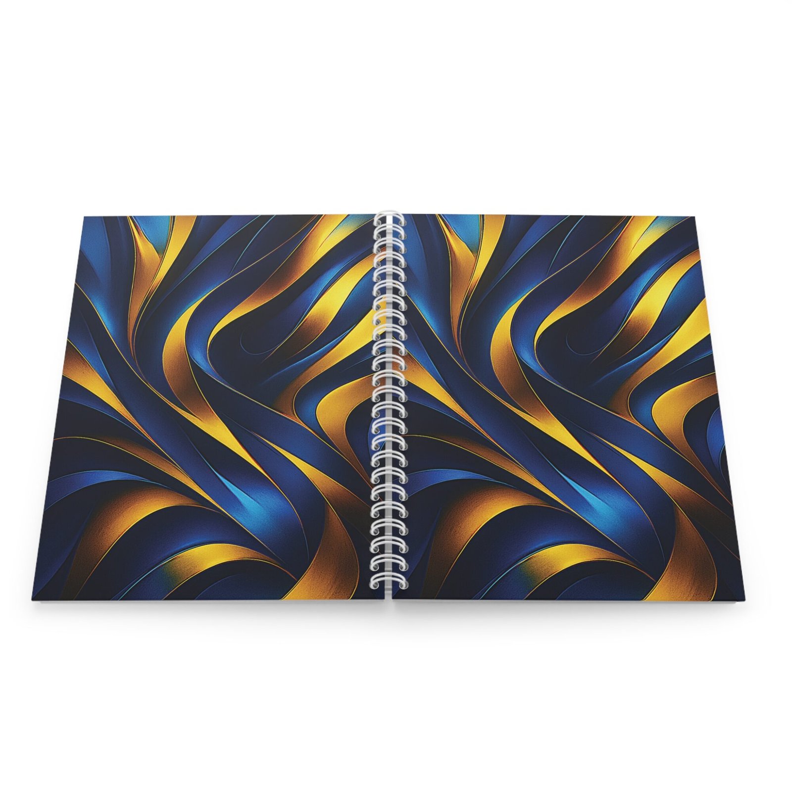 EU Spiral Notebook Ruled Lines GOLDEN FLOW 3 EU Spiral Notebook Ruled Lines GOLDEN FLOW 3