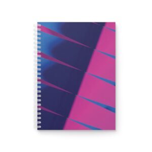 EU Spiral Notebook Ruled Lines NEON FLOW 1