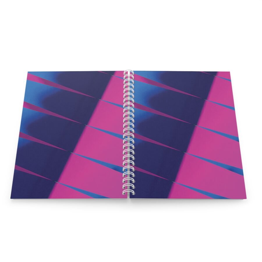 EU Spiral Notebook Ruled Lines NEON FLOW 2