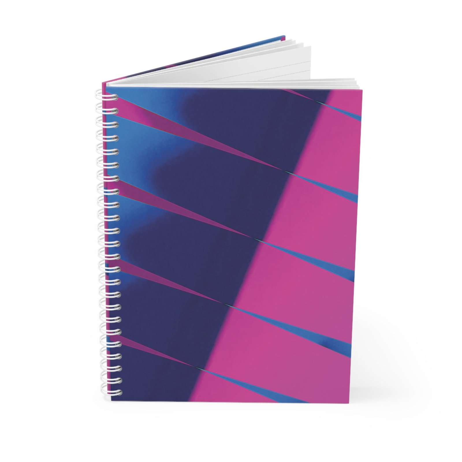 EU Spiral Notebook Ruled Lines NEON FLOW 4 EU Spiral Notebook Ruled Lines NEON FLOW 4