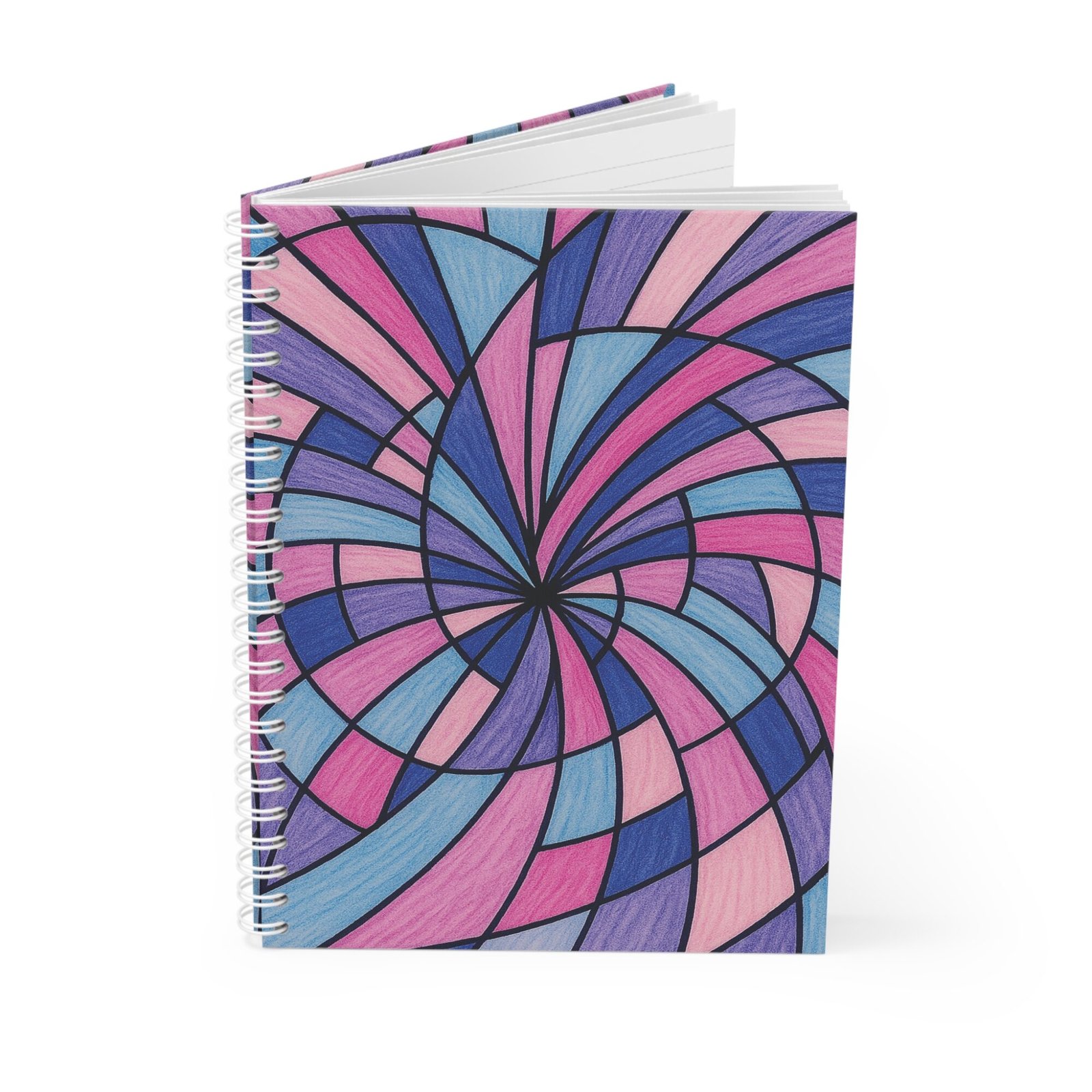 EU Spiral Notebook Ruled Lines RADIAL WHISPER 4 EU Spiral Notebook Ruled Lines RADIAL WHISPER 4