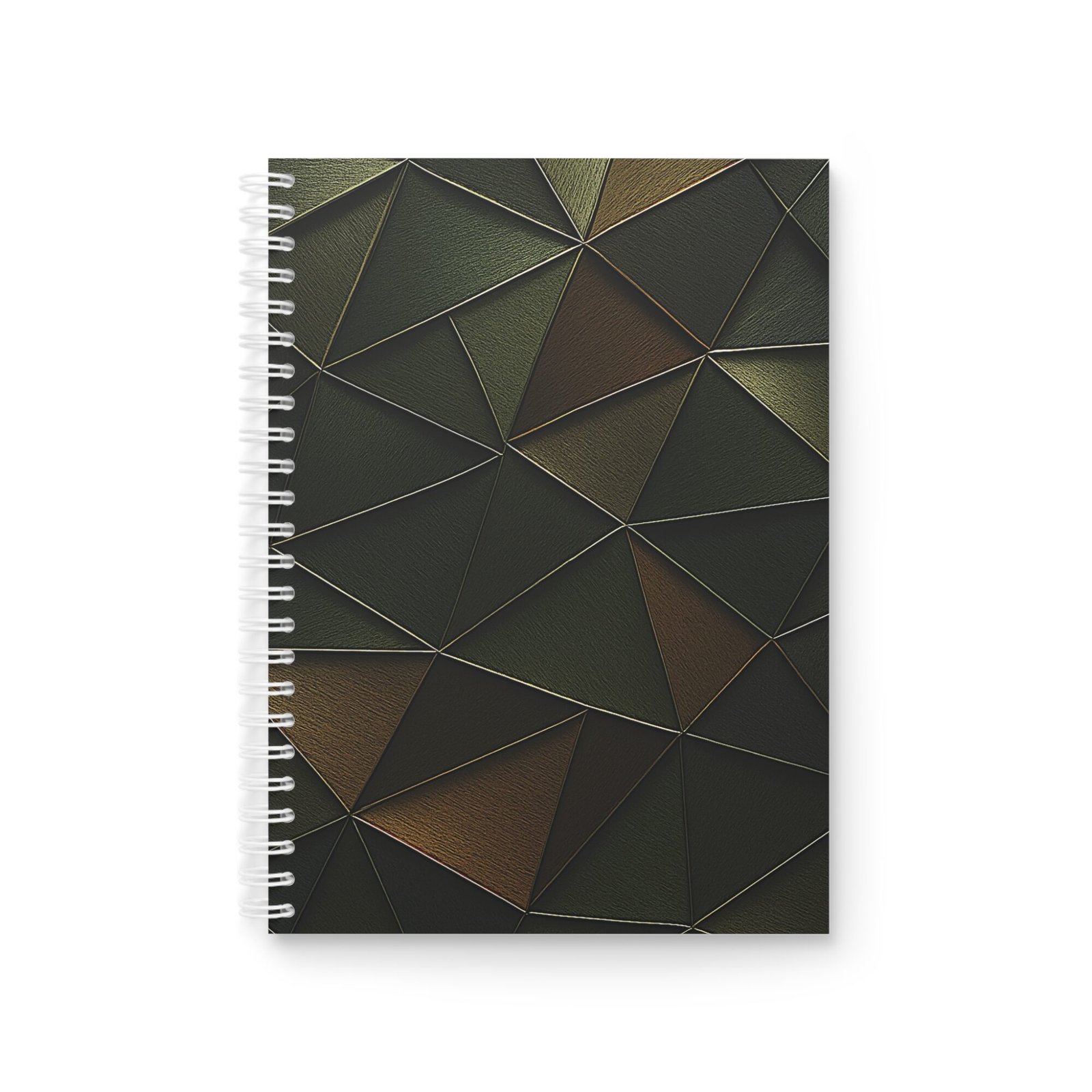 EU Spiral Notebook Ruled Lines TRIANGULAR OLIVE 1 EU Spiral Notebook Ruled Lines TRIANGULAR OLIVE 1