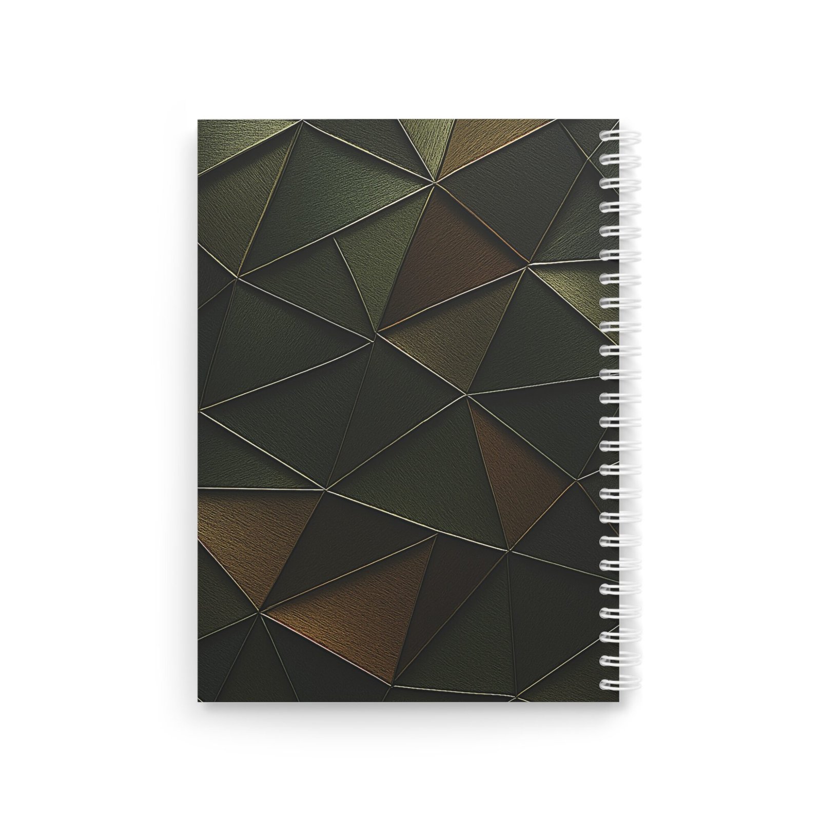 EU Spiral Notebook Ruled Lines TRIANGULAR OLIVE 3 EU Spiral Notebook Ruled Lines TRIANGULAR OLIVE 3