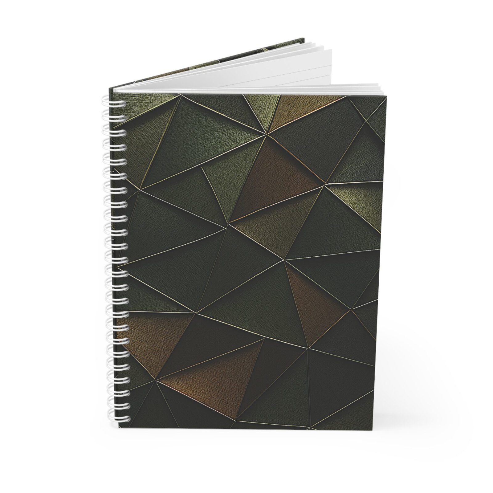 EU Spiral Notebook Ruled Lines TRIANGULAR OLIVE 4 EU Spiral Notebook Ruled Lines TRIANGULAR OLIVE 4