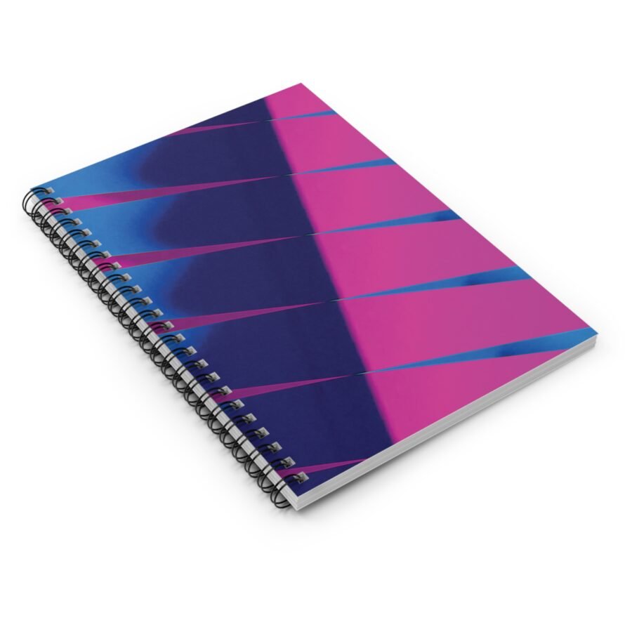 US Spiral Notebook NEON FLOW 1