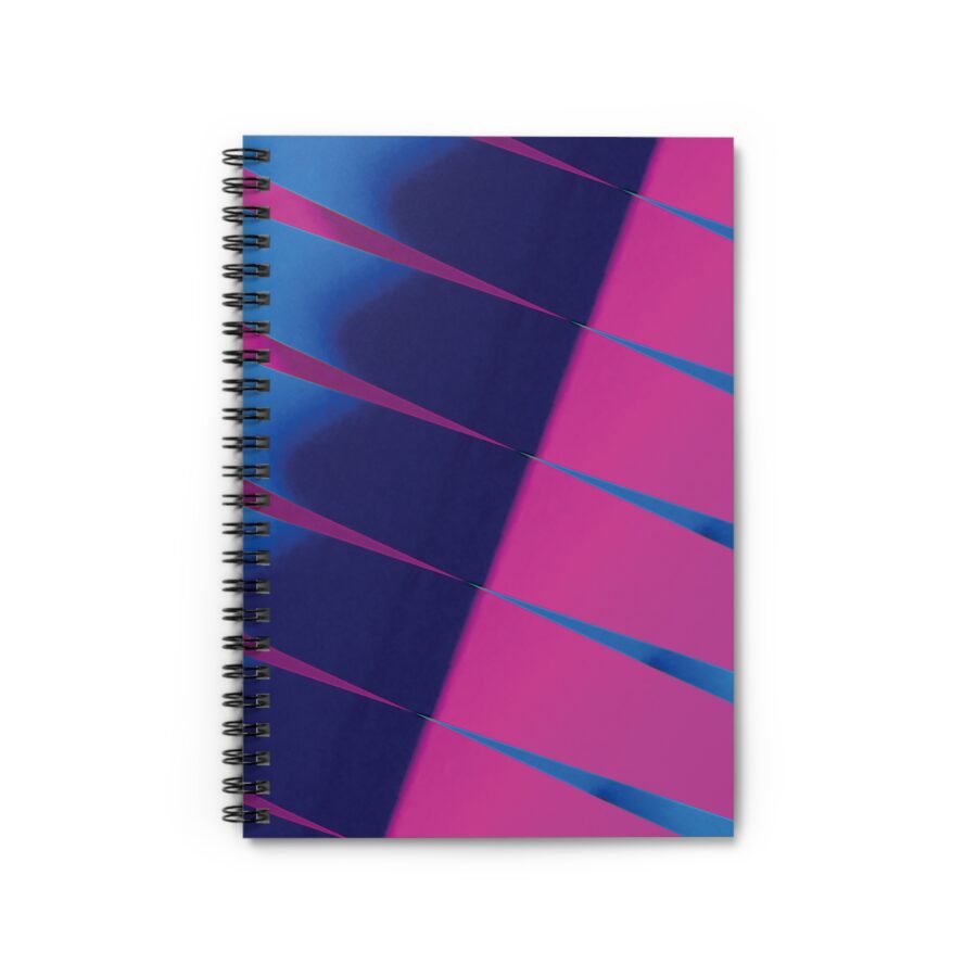 US Spiral Notebook NEON FLOW 2