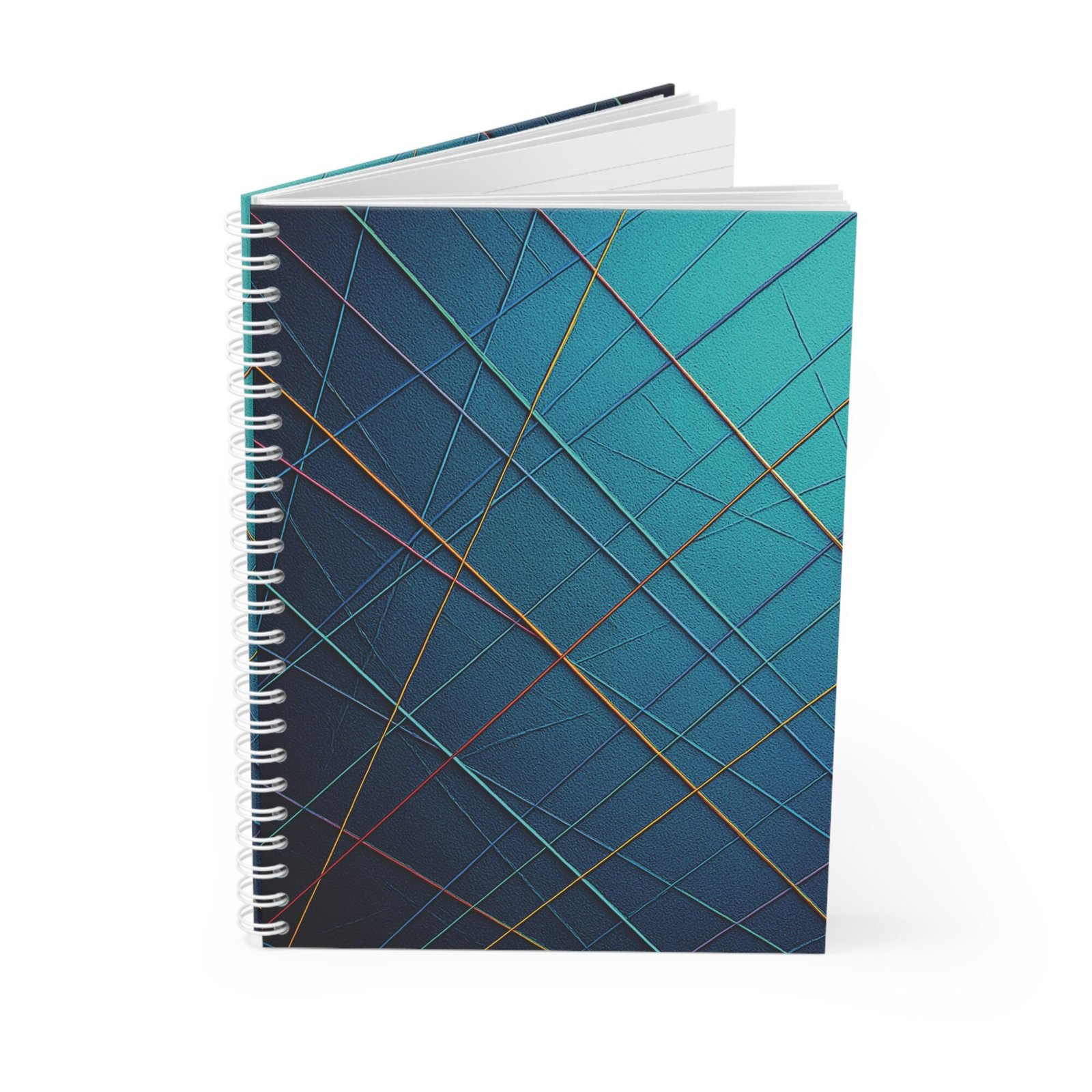 EU Spiral Notebook Ruled Lines COLOR LINES COOL CURRENT 4 EU Spiral Notebook Ruled Lines COLOR LINES COOL CURRENT 4