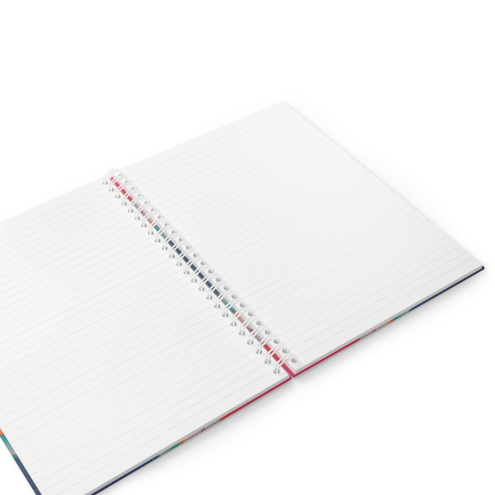 EU Spiral Notebook Ruled Lines COLORFUL TRIANGLES 4 EU Spiral Notebook Ruled Lines COLORFUL TRIANGLES 4
