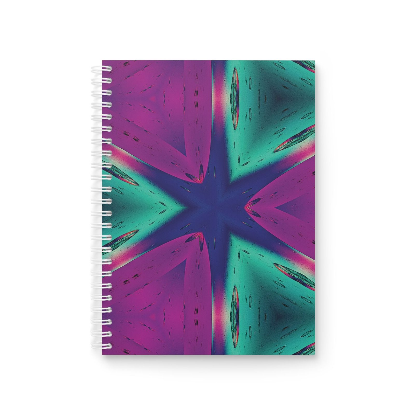 EU Spiral Notebook Ruled Lines MAGENTA GREEN BLUE 1 EU Spiral Notebook Ruled Lines MAGENTA GREEN BLUE 1
