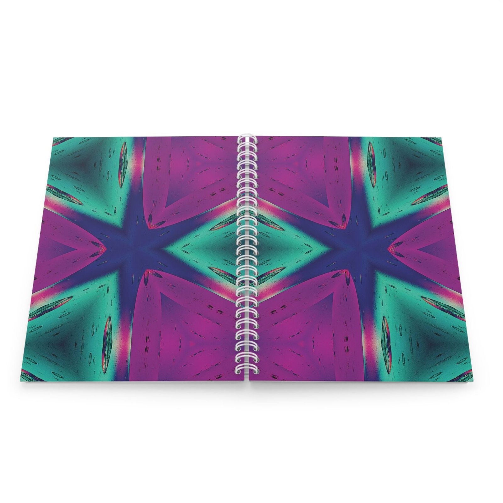 EU Spiral Notebook Ruled Lines MAGENTA GREEN BLUE 4 EU Spiral Notebook Ruled Lines MAGENTA GREEN BLUE 4